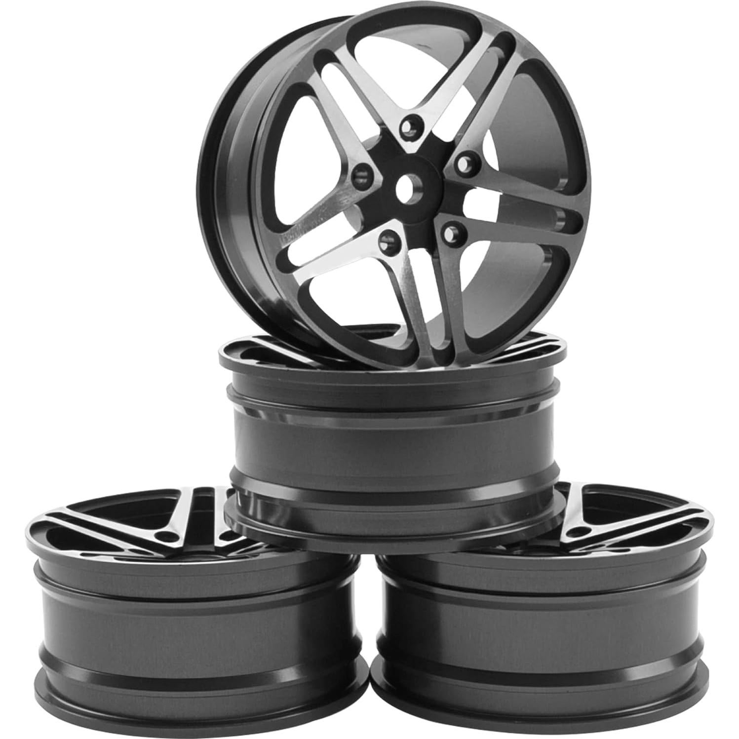 Llantas de Metal RC 1/10 ShareGoo 5-Rayos 52mm 26mm Ancho