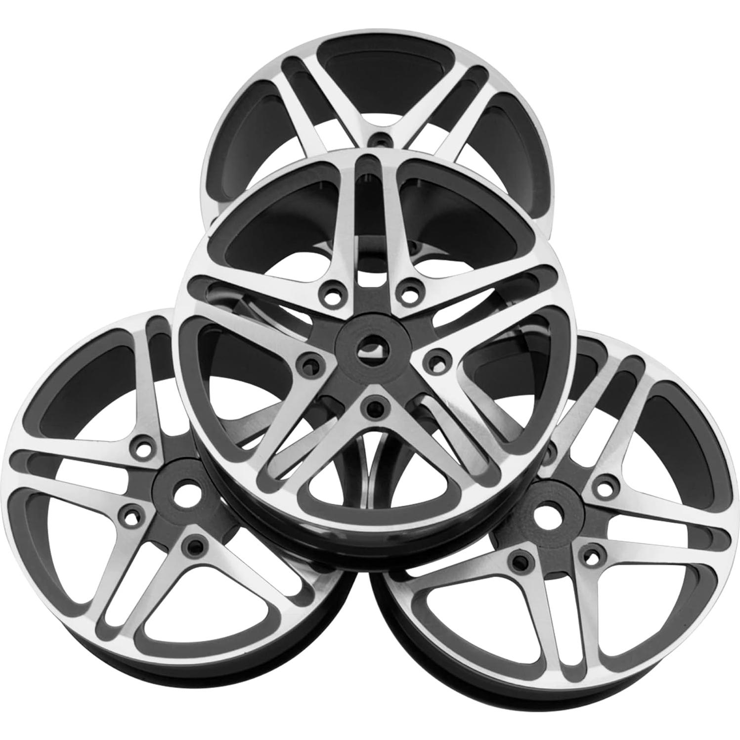 Llantas de Metal RC 1/10 ShareGoo 5-Rayos 52mm 26mm Ancho