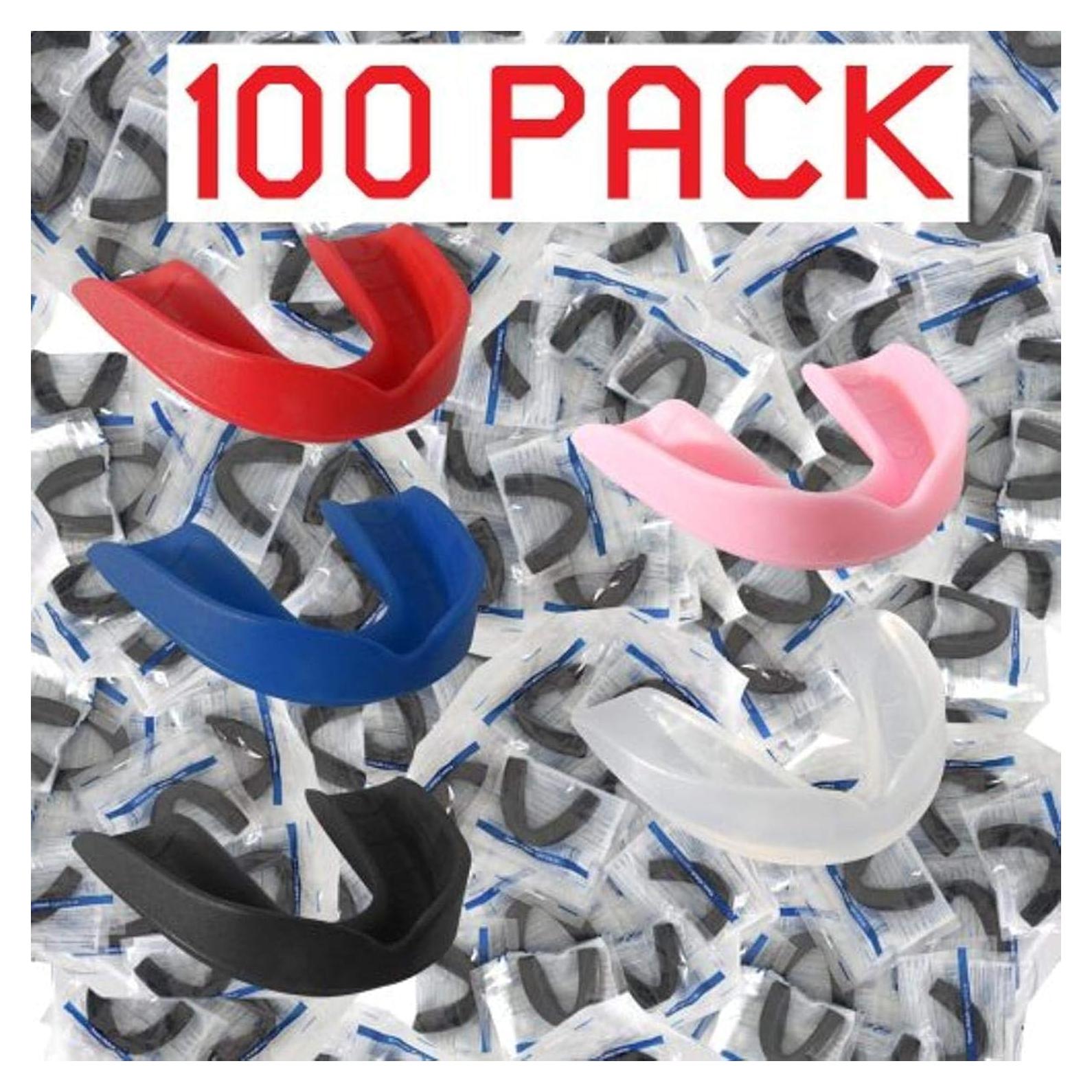 Guardia Bucal Ringside MMA 100 Unidades Negro