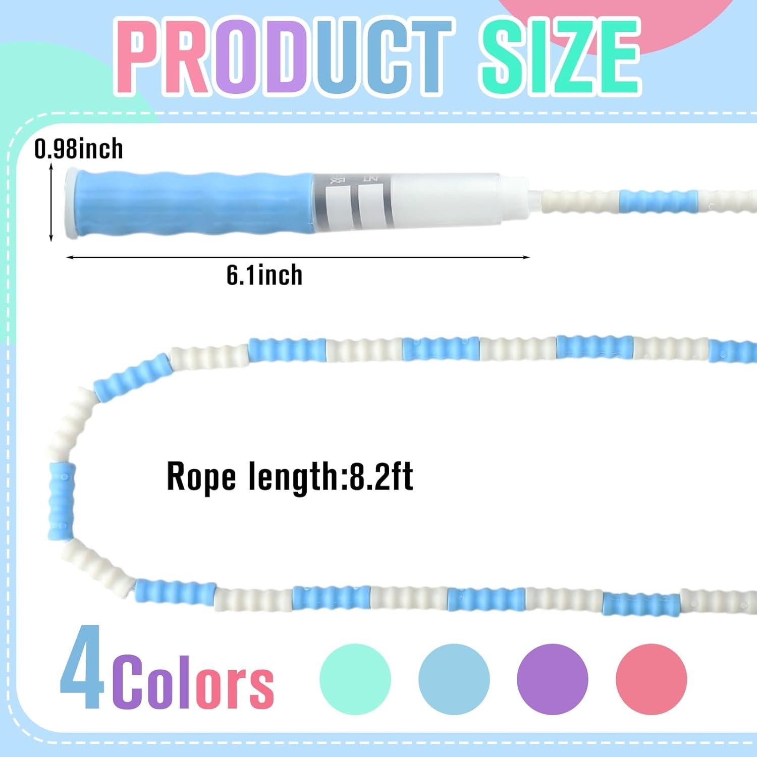 Cuerdas de Saltar Yunsailing 20 Piezas Ajustables 2.74m