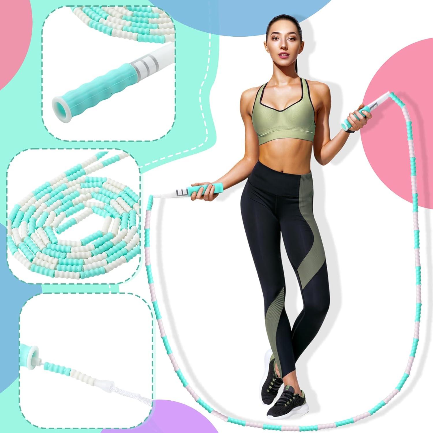 Cuerdas de Saltar Yunsailing 20 Piezas Ajustables 2.74m