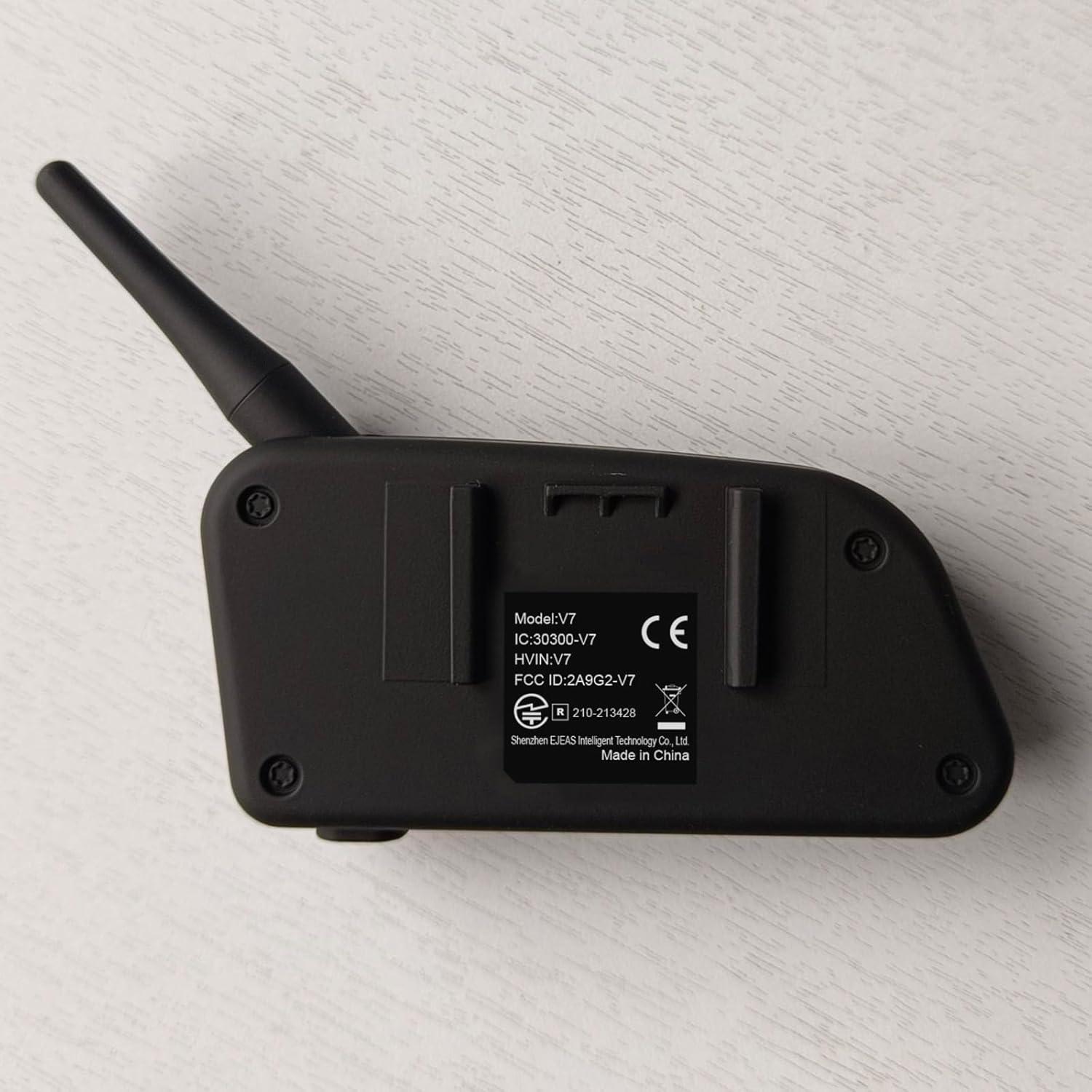 Intercomunicador Bluetooth EJEAS V7 para Motocicleta 1200m