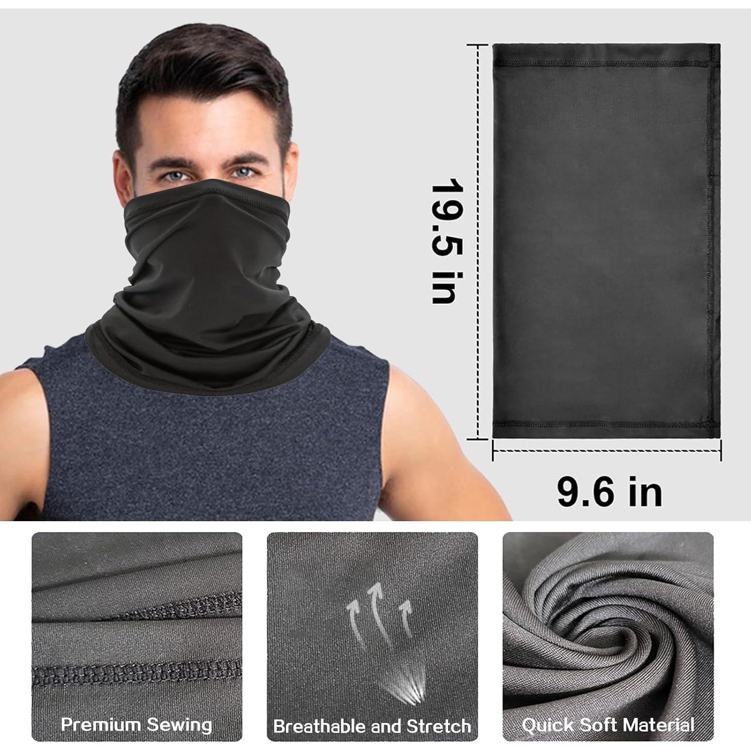 Gaiter de Cuello Refrigerante Unisex - Protección Solar y Viento