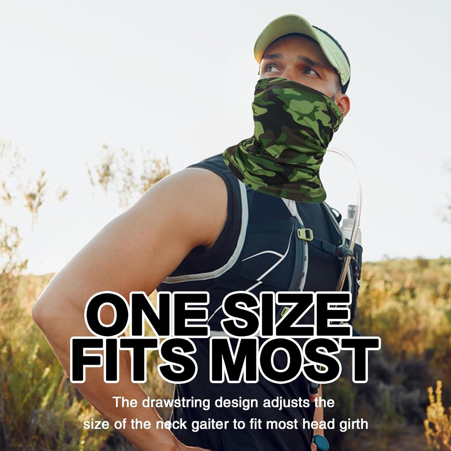 Gaiter de Cuello Refrigerante Unisex - Protección Solar y Viento