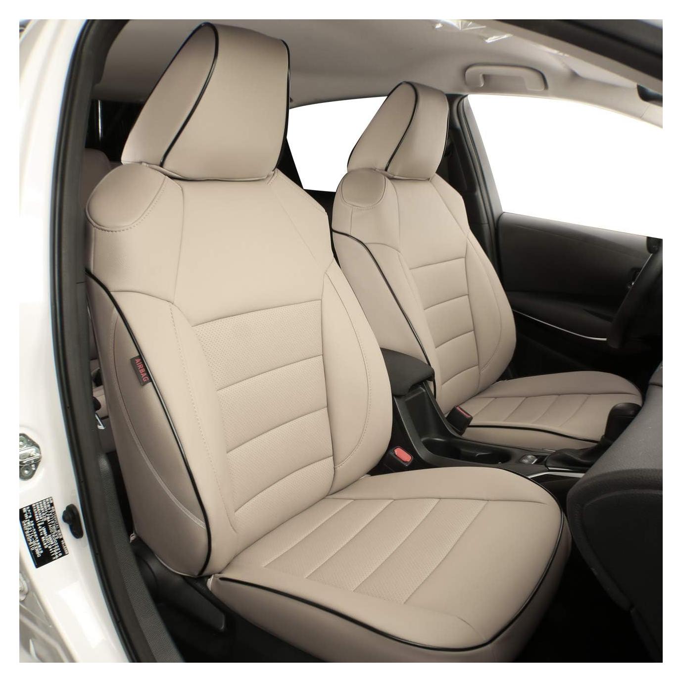 Cubiertas de Asiento EKR para Tiguan S 2009-2011 - Cuero Sintético Beige
