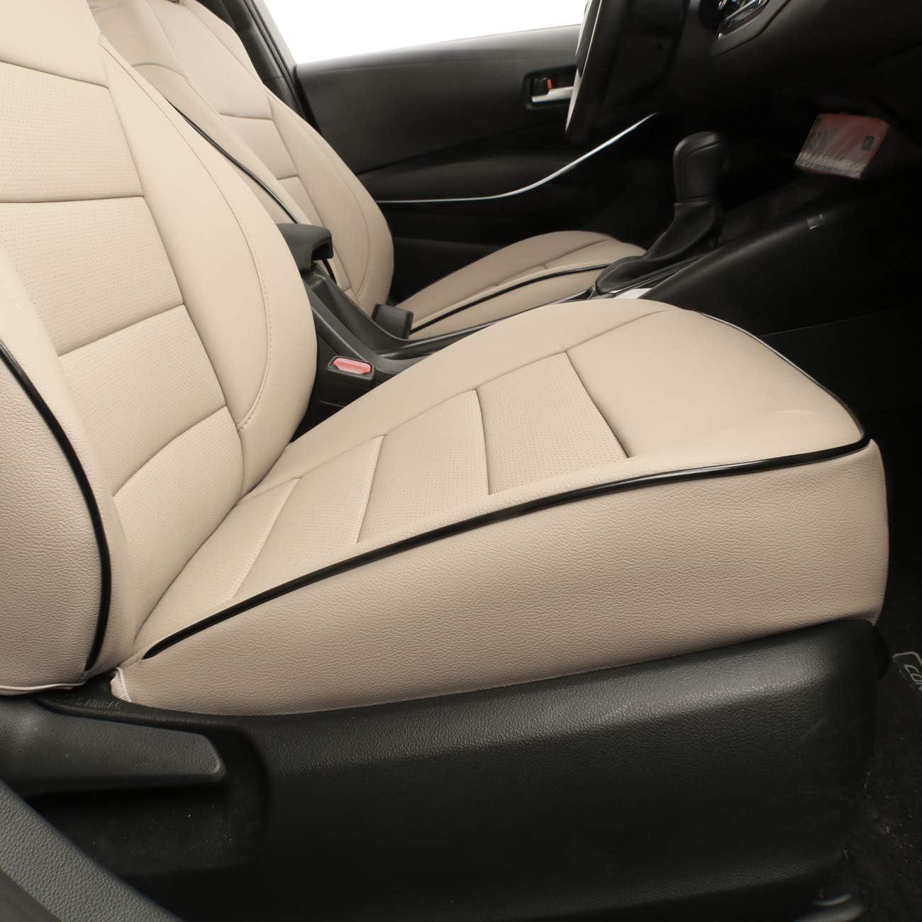 Cubiertas de Asiento EKR para Tiguan S 2009-2011 - Cuero Sintético Beige