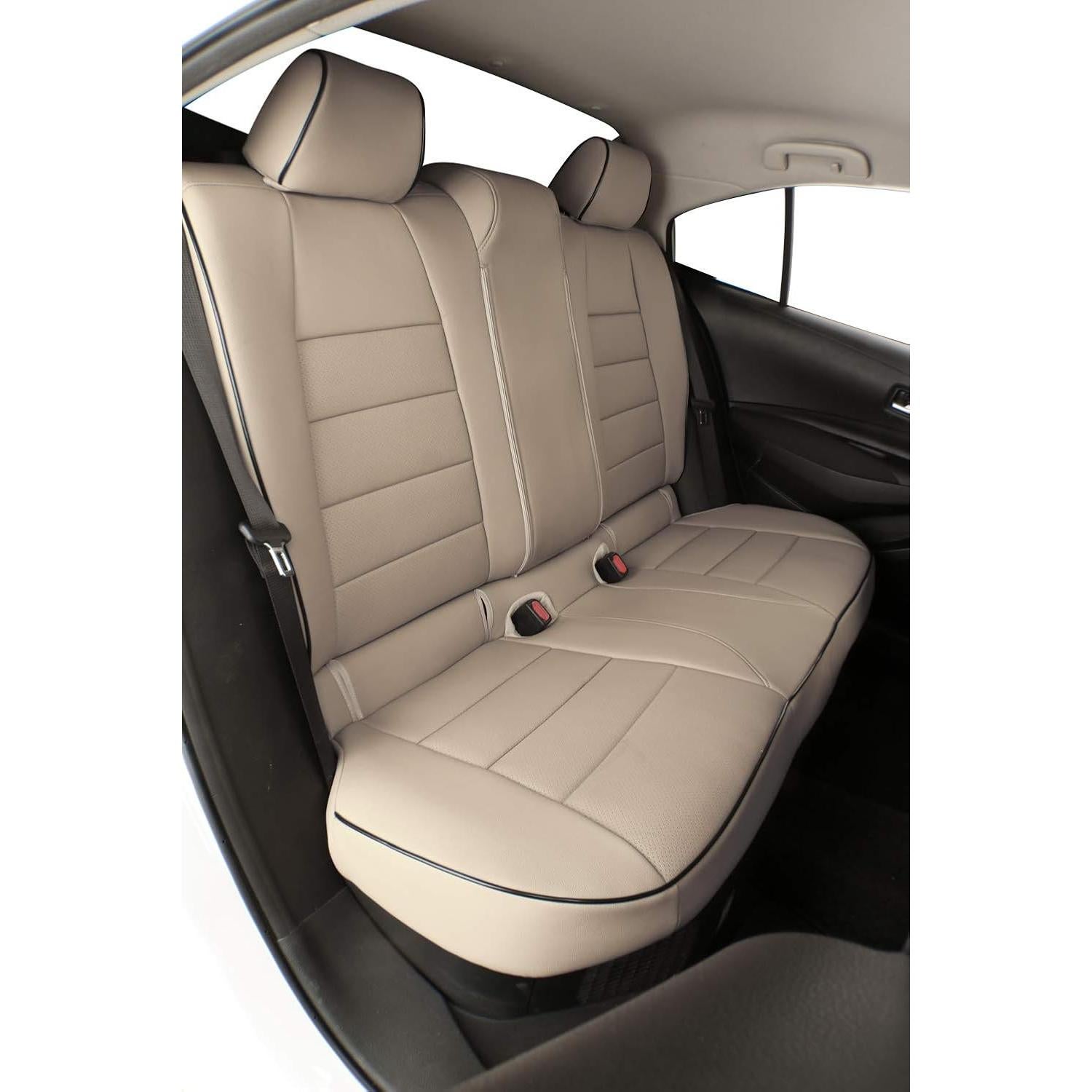 Cubiertas de Asiento EKR para Tiguan S 2009-2011 - Cuero Sintético Beige