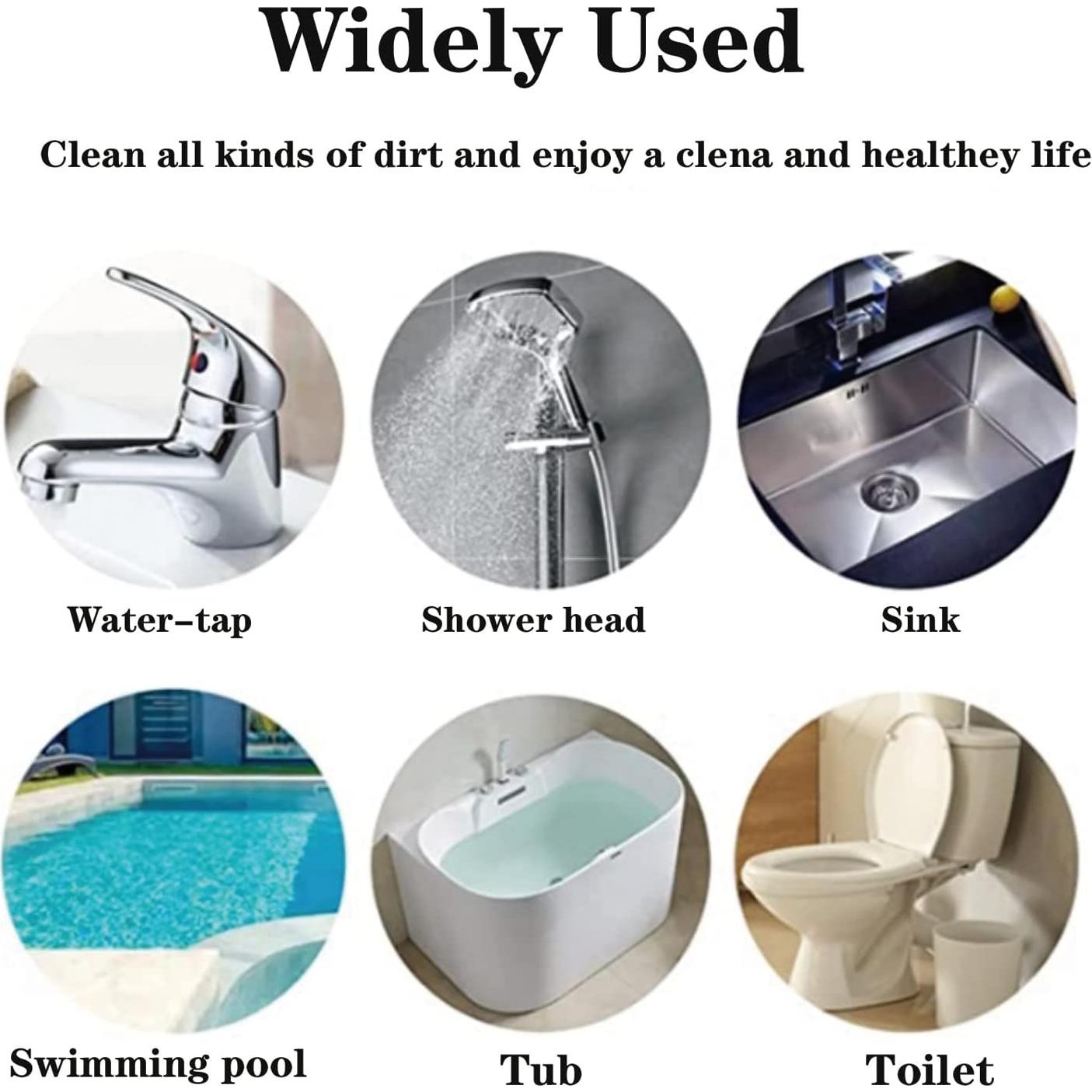 Limpiador de Inodoro YINGMORE con Mango Largo y 8 Piedras Pómez