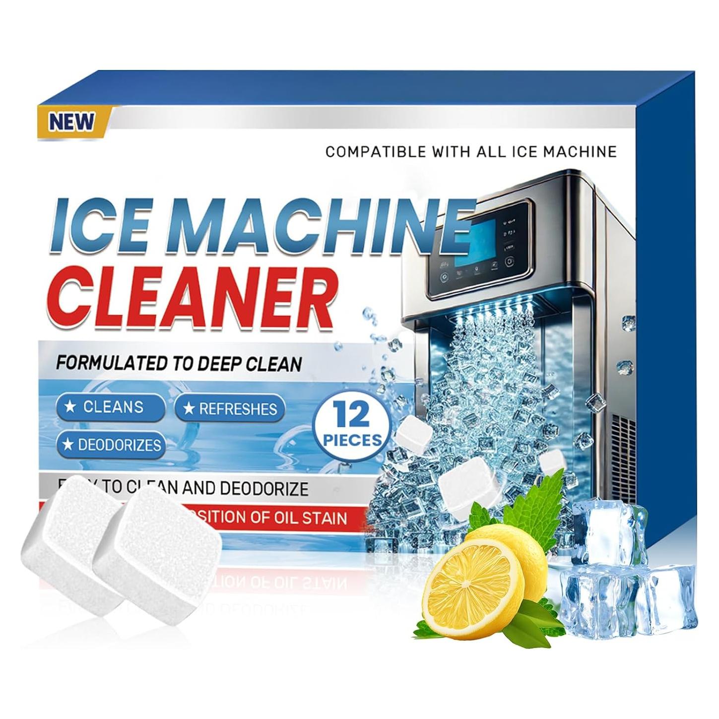 Limpiador Desincrustante para Máquina de Hielo Shantou 12 Tabletas