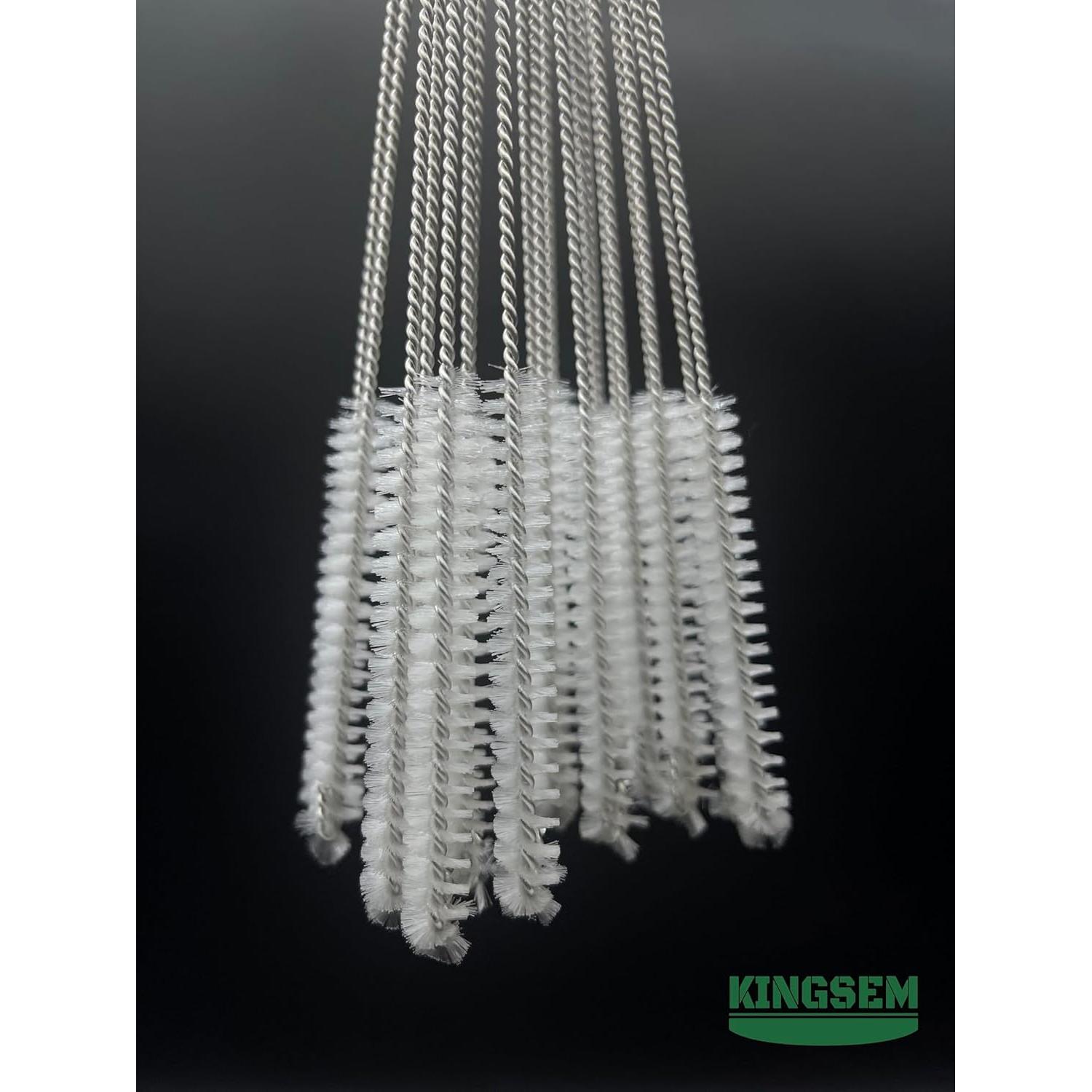 Kit de 20 Cepillos Limpiadores de Pajitas KINGSEM 27 cm