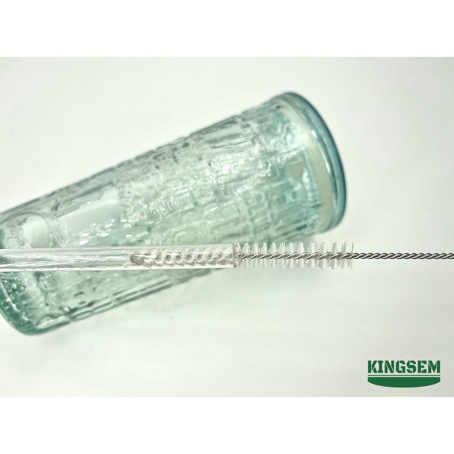 Kit de 20 Cepillos Limpiadores de Pajitas KINGSEM 27 cm