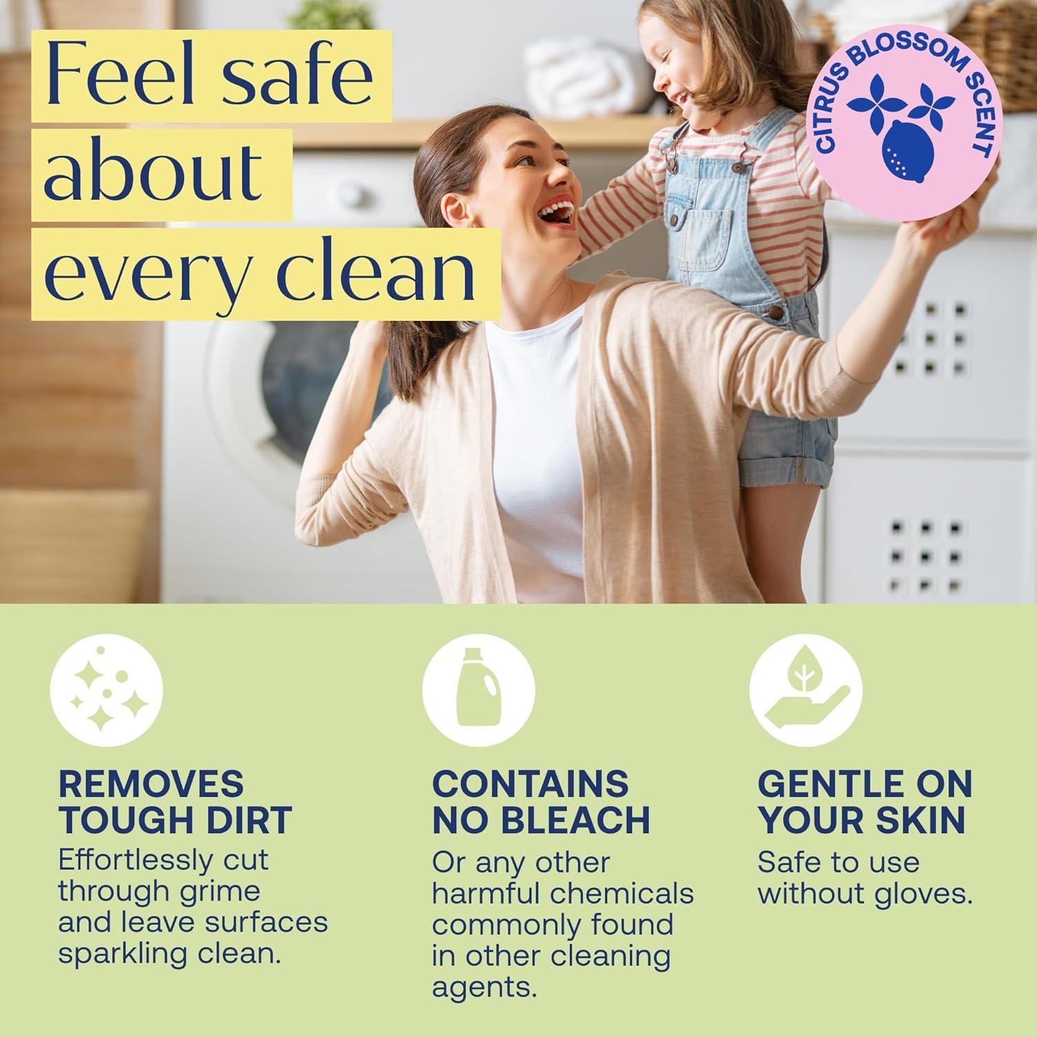 Tabletas de limpieza ecológicas FabTab para baño - 4 unidades