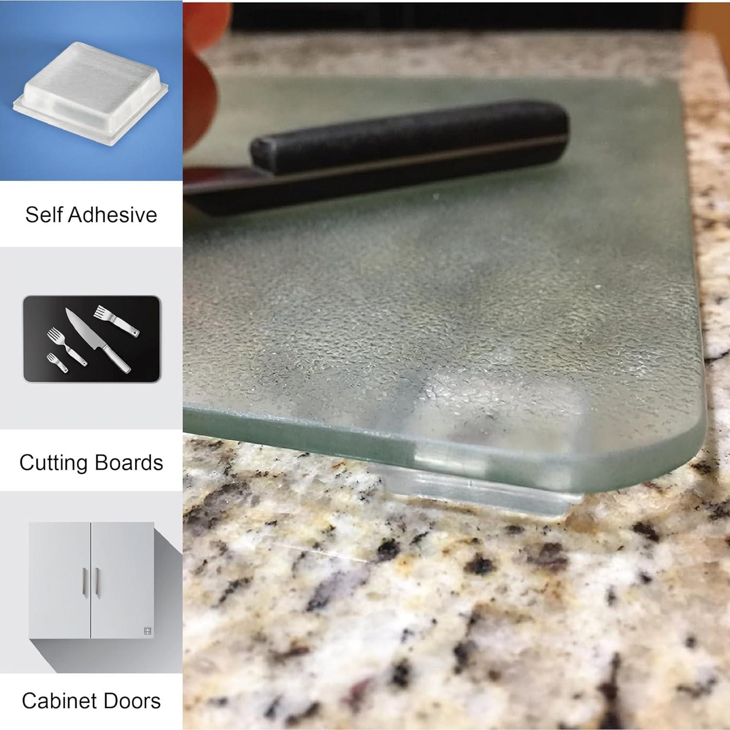 Bumpers de Goma Transparentes GorillaGrit 20 Pcs 25.4 mm