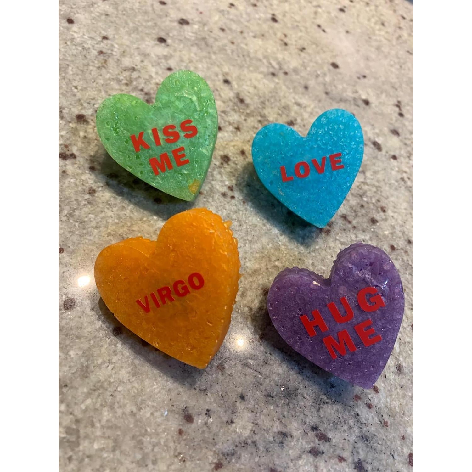 Molde de Silicona para Pastel Corazón MarStore 10 Cavidades 5.08 cm