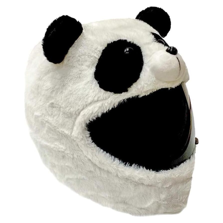 Cubierta de Casco de Moto Carbon Moto Gear Panda Universal