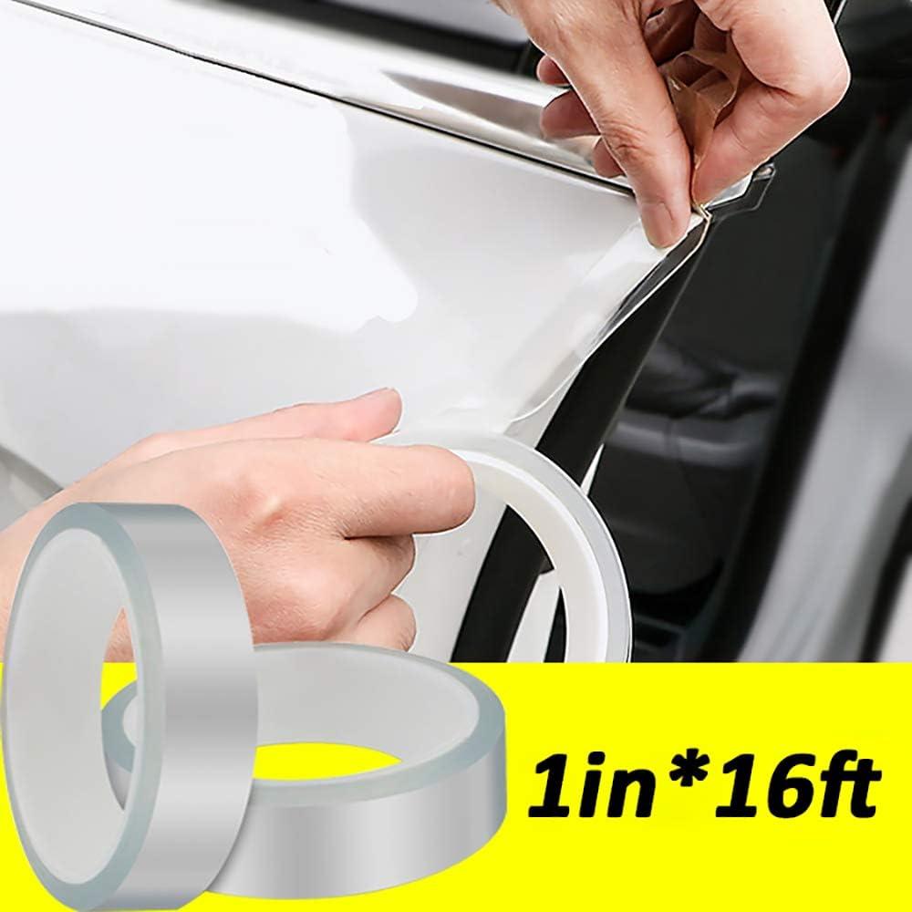 Protector de Bisel de Puerta QBUC 2cm x 5m Transparente Universal