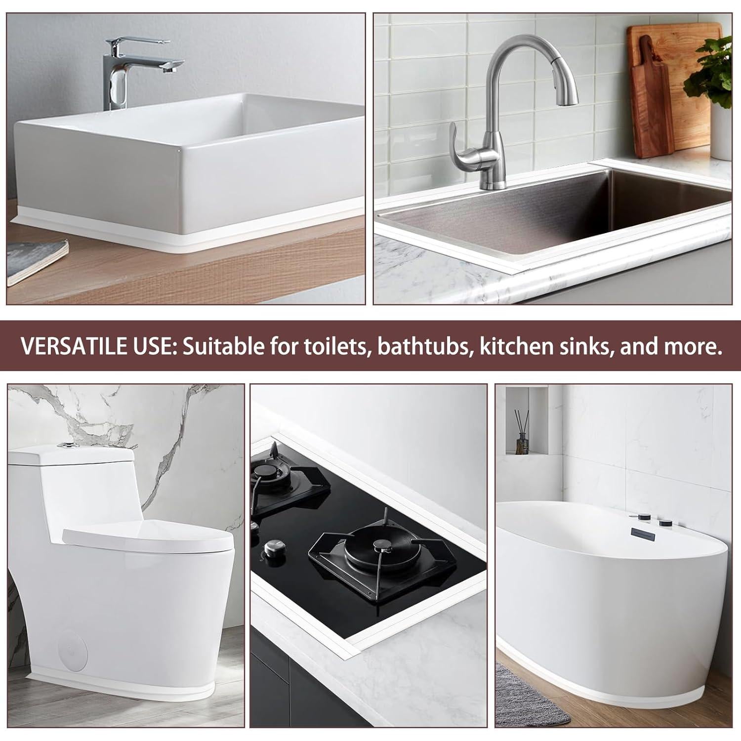 Cinta de Sellado Impermeable Autoadhesiva Mokani 3.81 cm x 3.2 m