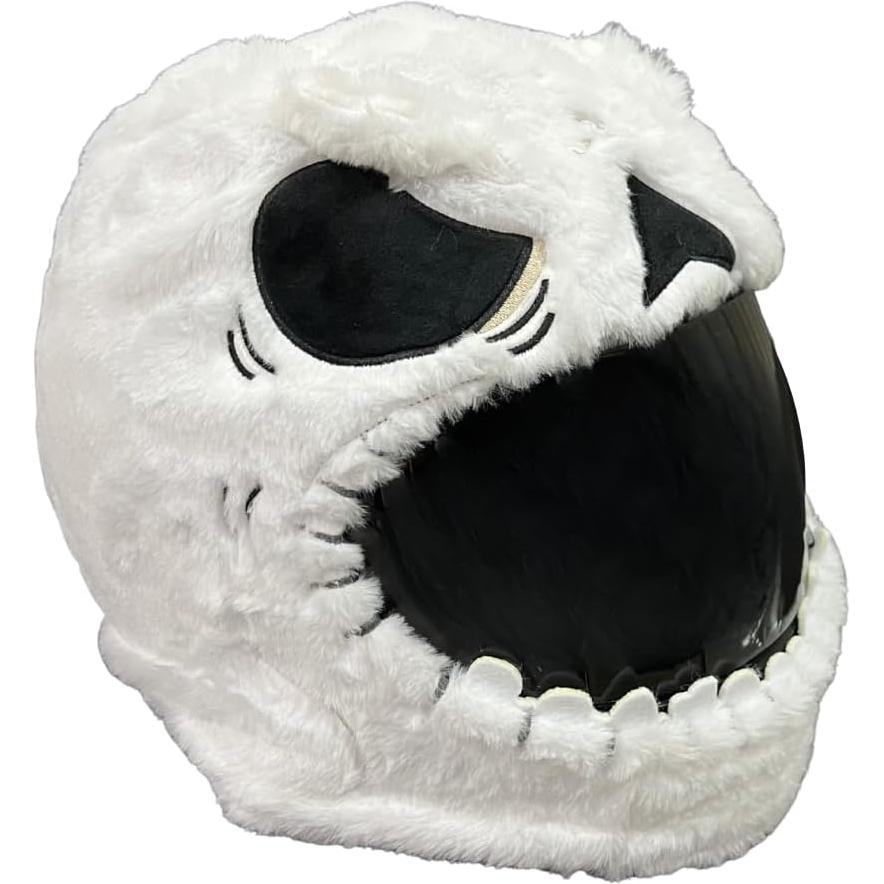 Cubierta de Casco de Motocicleta Carbon Moto Gear Skull