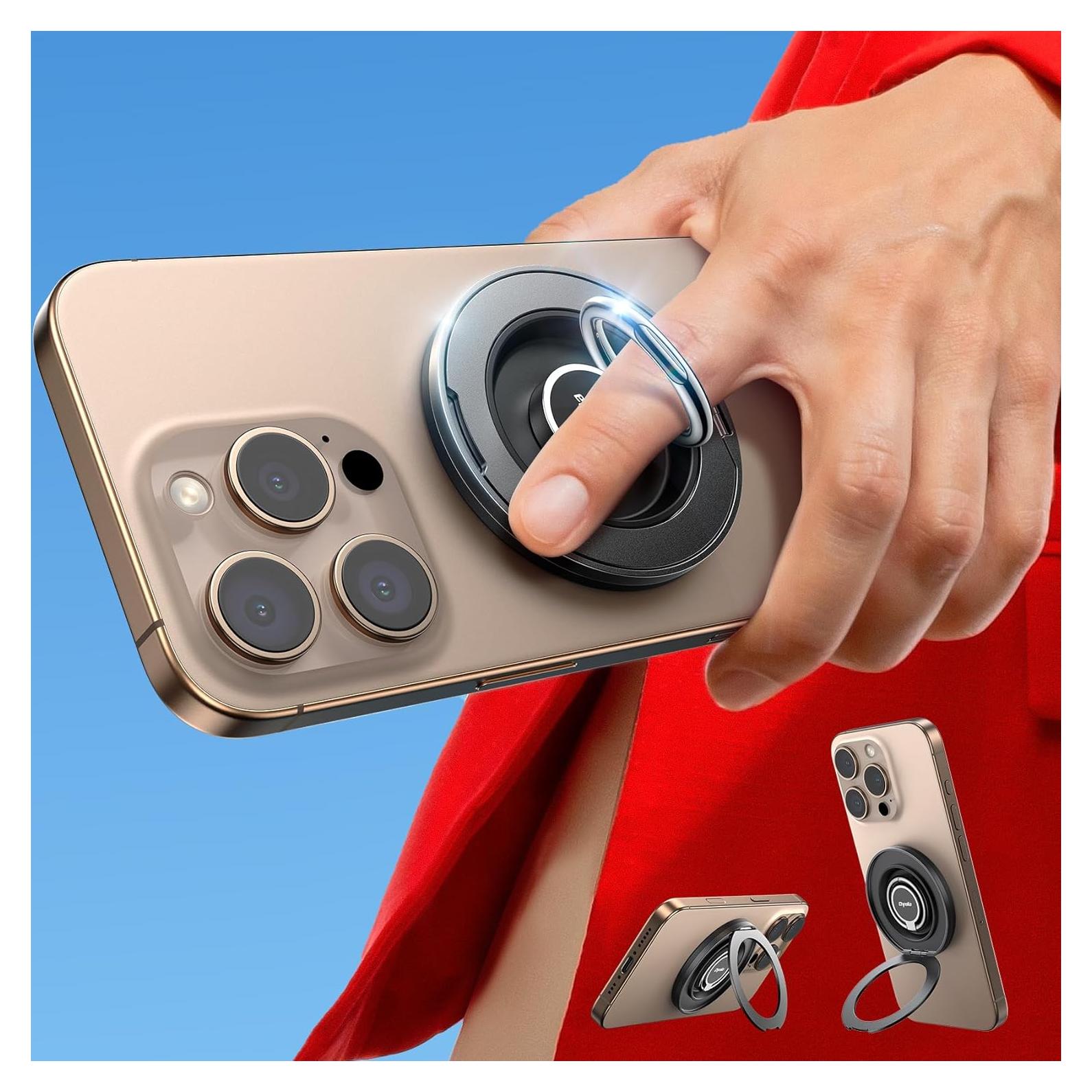 Soporte Magnético para Teléfono Chfeila Anillo Doble 360°