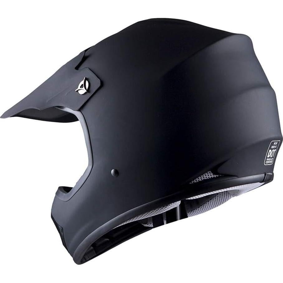 Casco de Motocross 1Storm HBOY para Niños S 49-50 CM