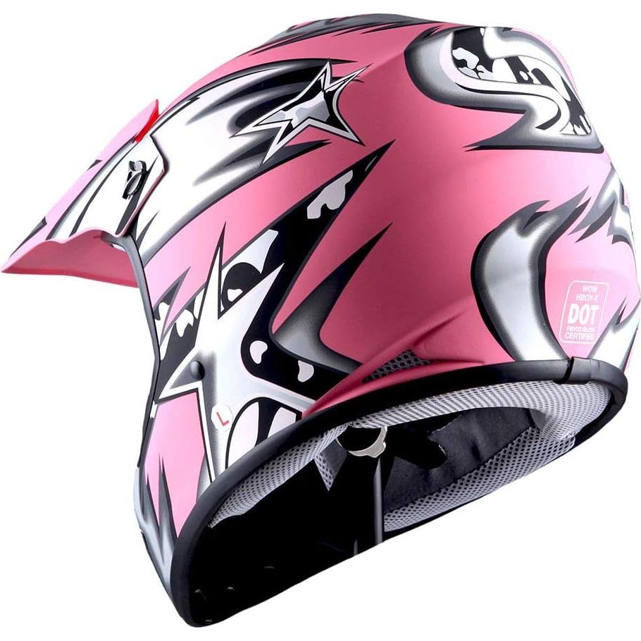 Casco de Motocross 1Storm HBOY Shark para Niños S