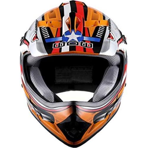 Casco de Motocross 1Storm HBOY Shark para Niños S