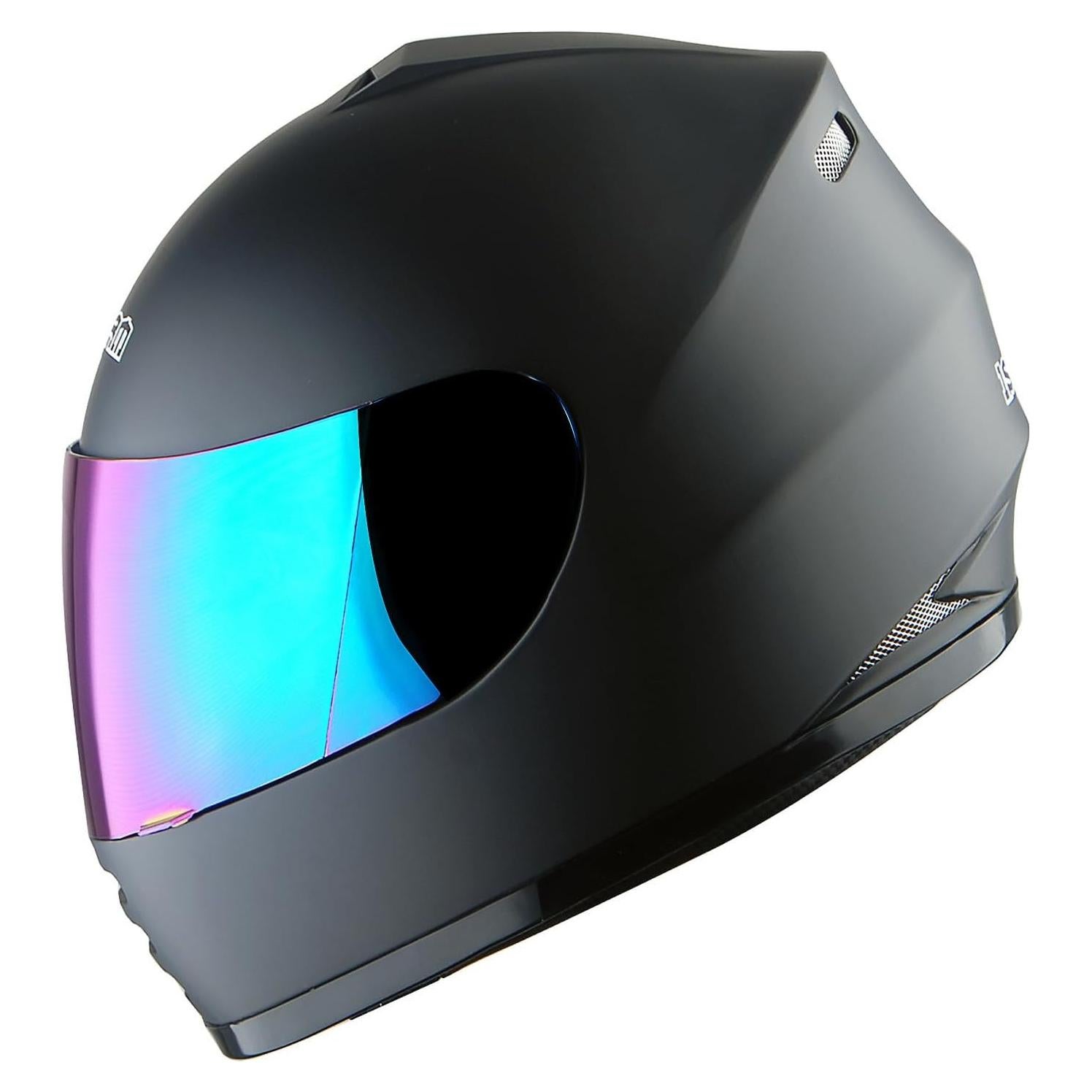 Casco Integral WOW HKY-B15 para Motociclismo Negro