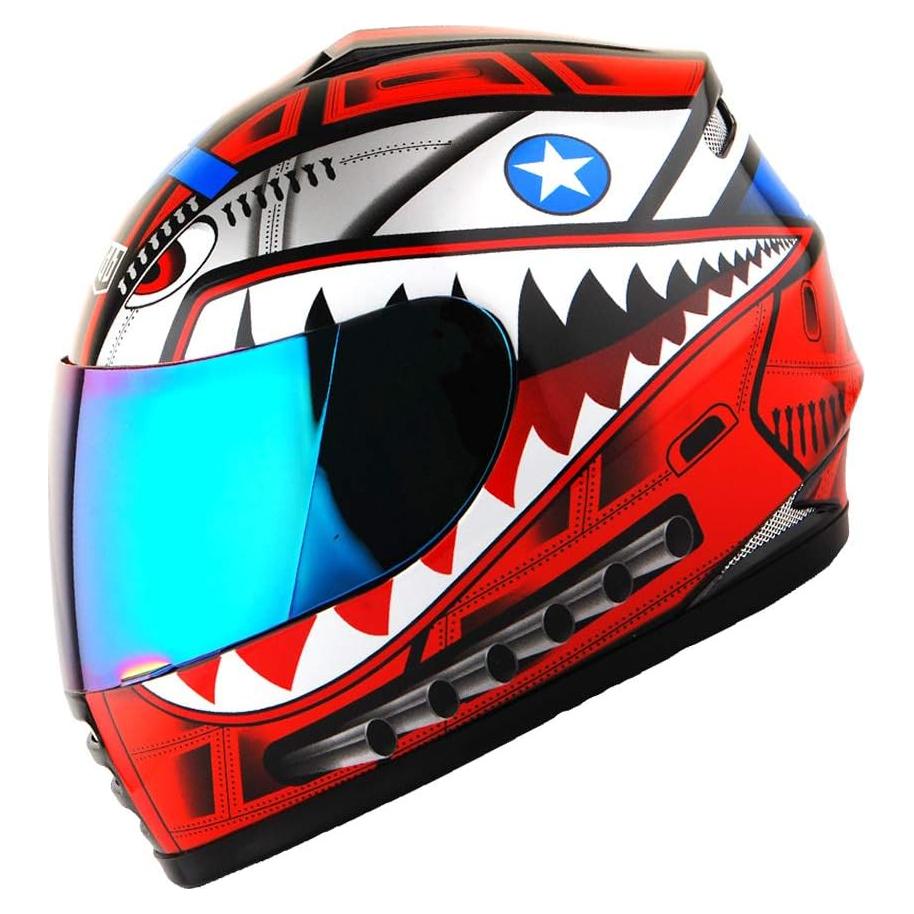 Casco Integral WOW HKY-B15 para Motociclismo Niños