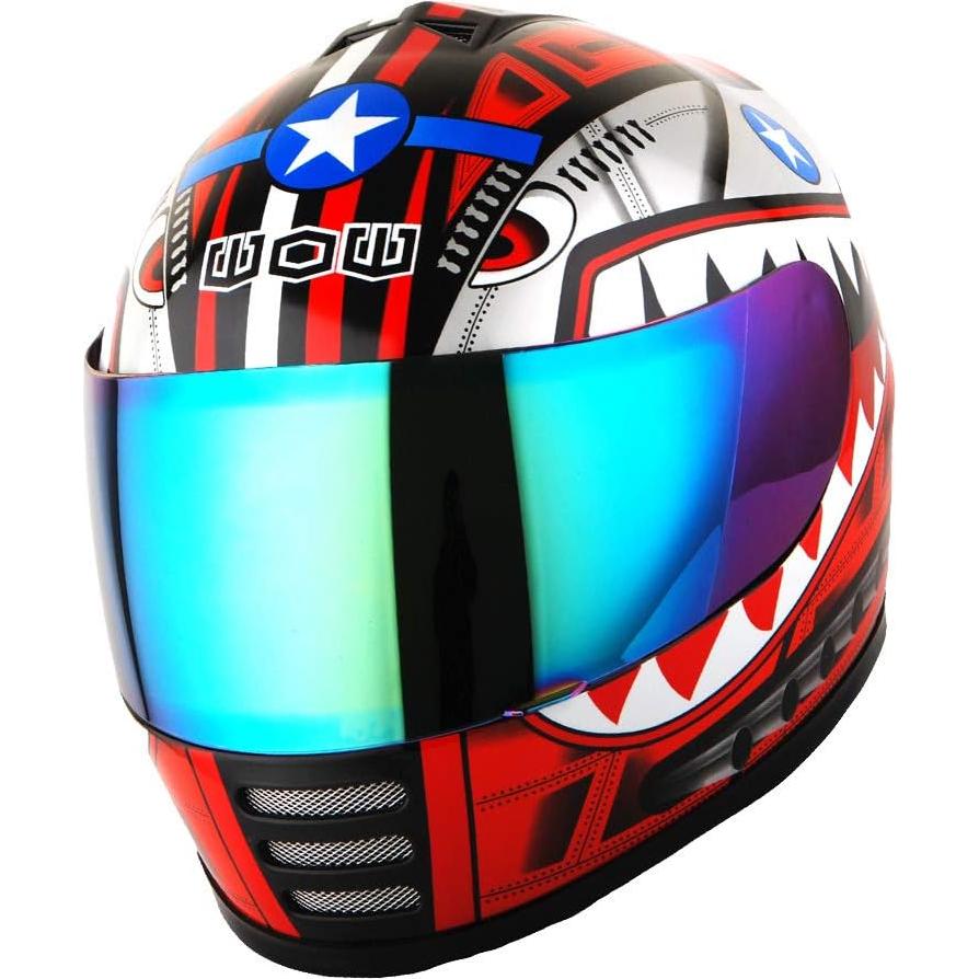 Casco Integral WOW HKY-B15 para Motociclismo Niños