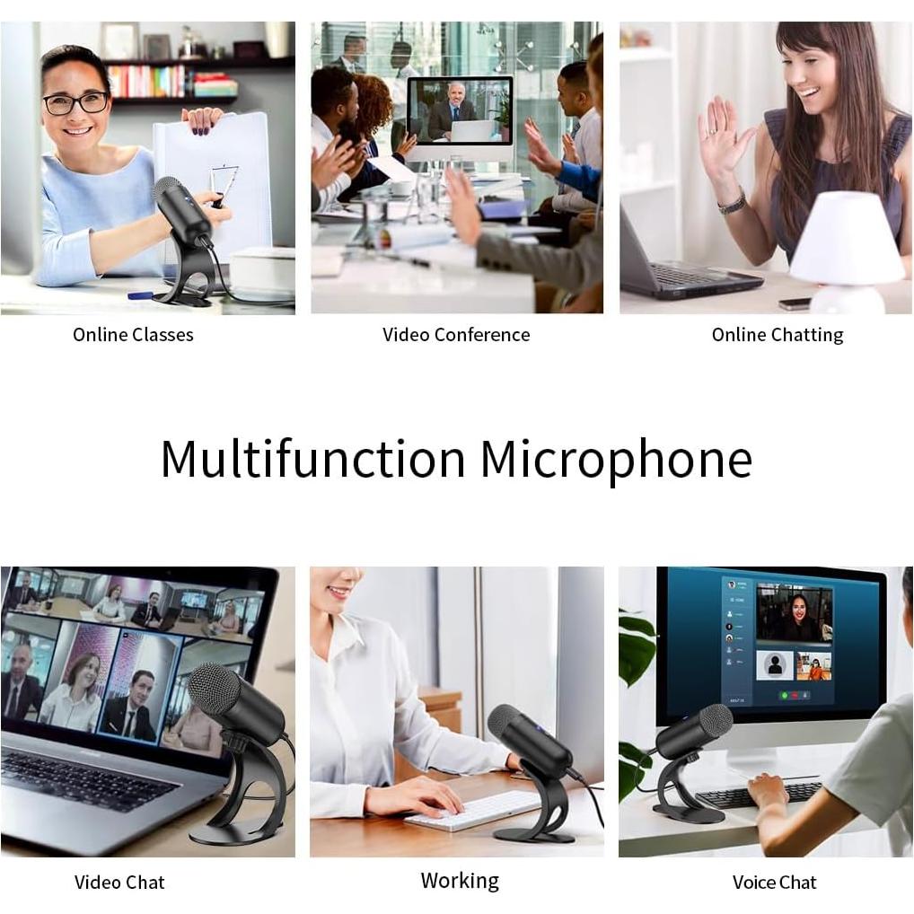 Micrófono USB LiANGSTAR K6 Condensador Omnidireccional