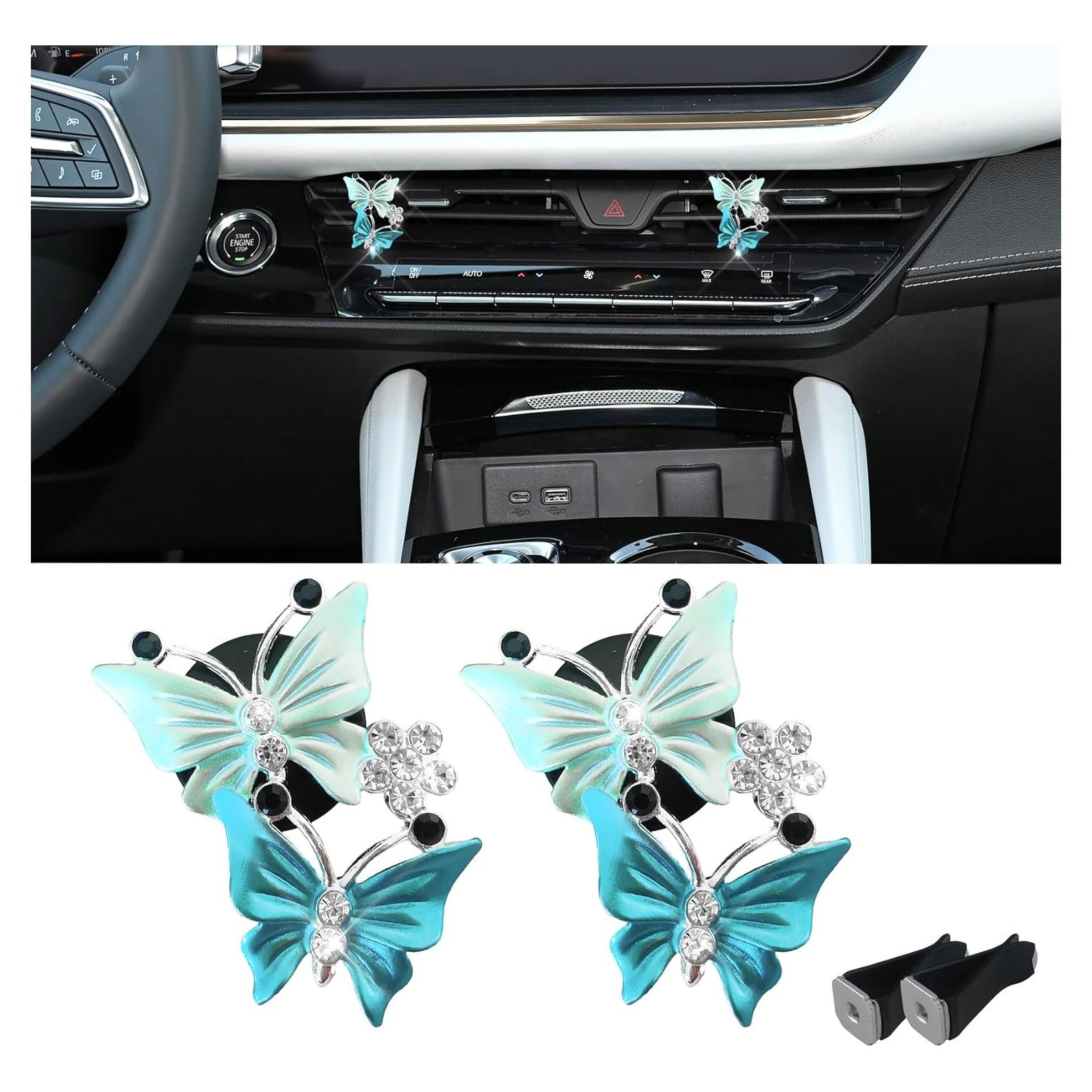 Clips de Ventilación para Auto QZTYTY Doble Mariposa 2PCS