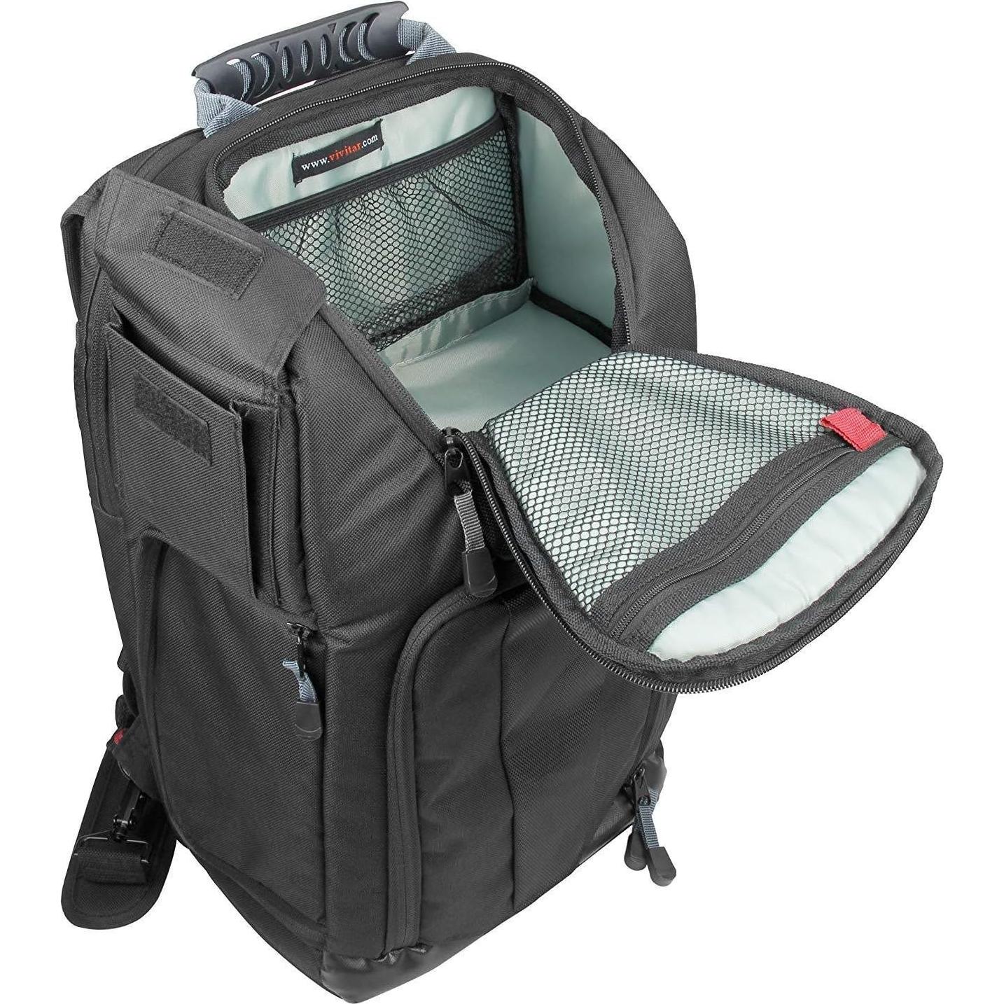 Mochila Pequeña para Cámara Vivitar VIV-DKS-18 18L Negra