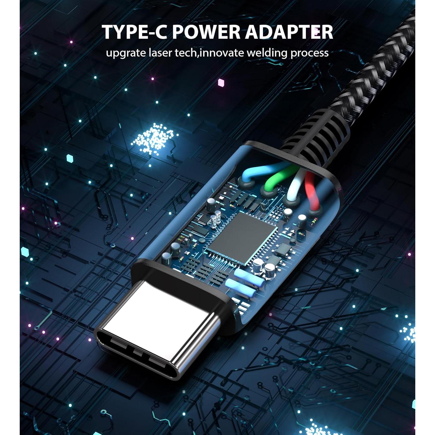 Cargador USB C 65W para Laptop HP - Carga Rápida