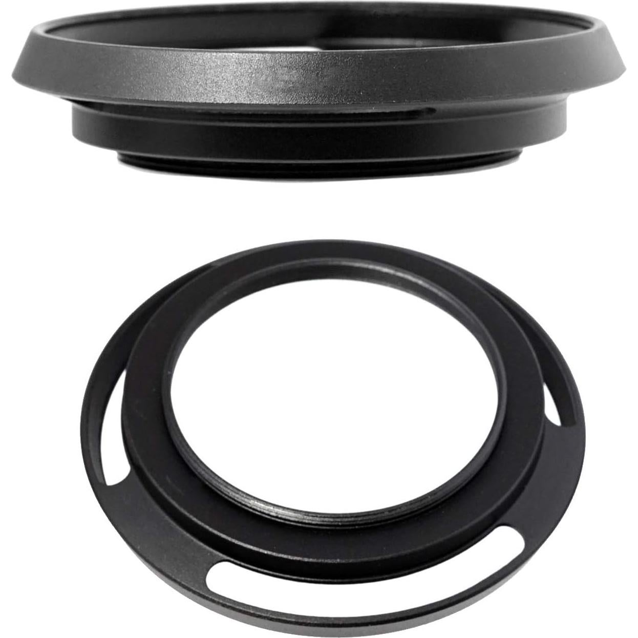 Capucha de Lente Fotasy 37mm Metal Perfil Bajo Curvado