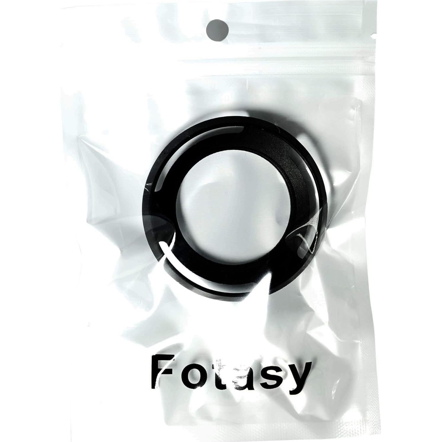 Capucha de Lente Fotasy 37mm Metal Perfil Bajo Curvado