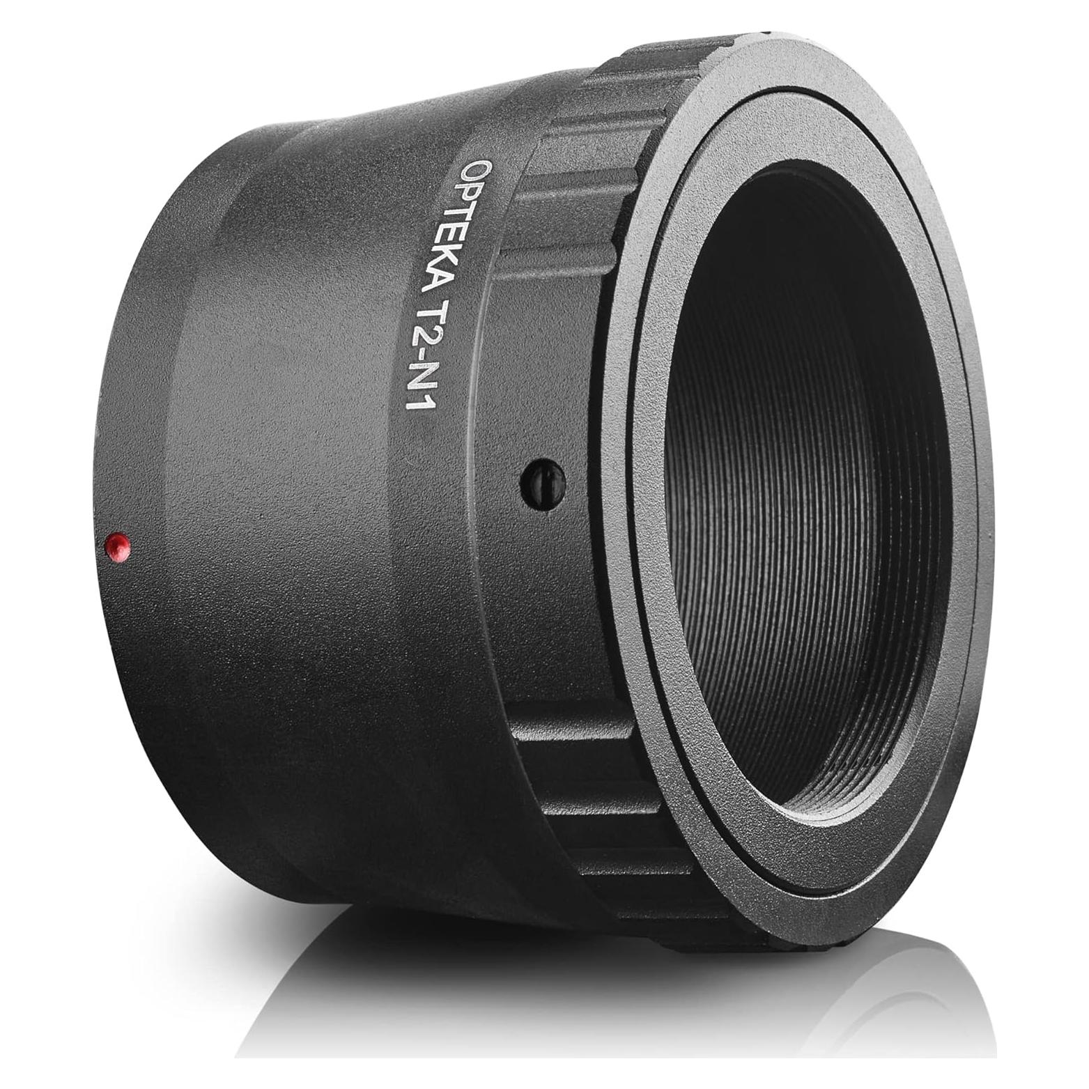 Adaptador T-Mount Opteka (T2) para cámaras Nikon 1