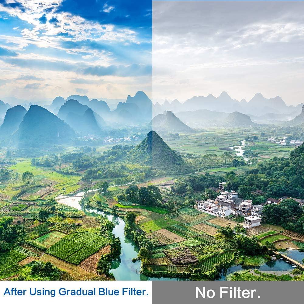 Kit de Filtros de Color Graduados 40.5mm X-SweetDream 9 Piezas