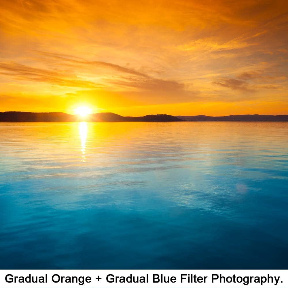 Kit de Filtros de Color Graduados 40.5mm X-SweetDream 9 Piezas