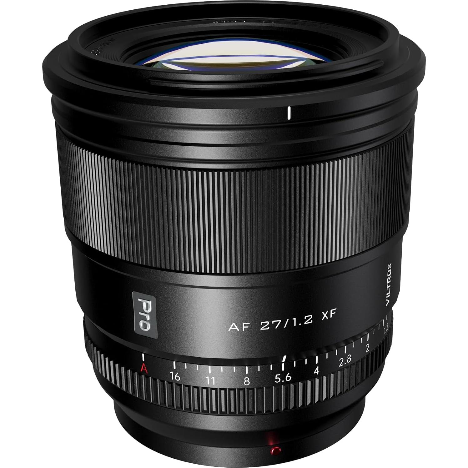 Lente Autofocus VILTROX 27mm F1.2 para Cámaras Fuji X-Mount