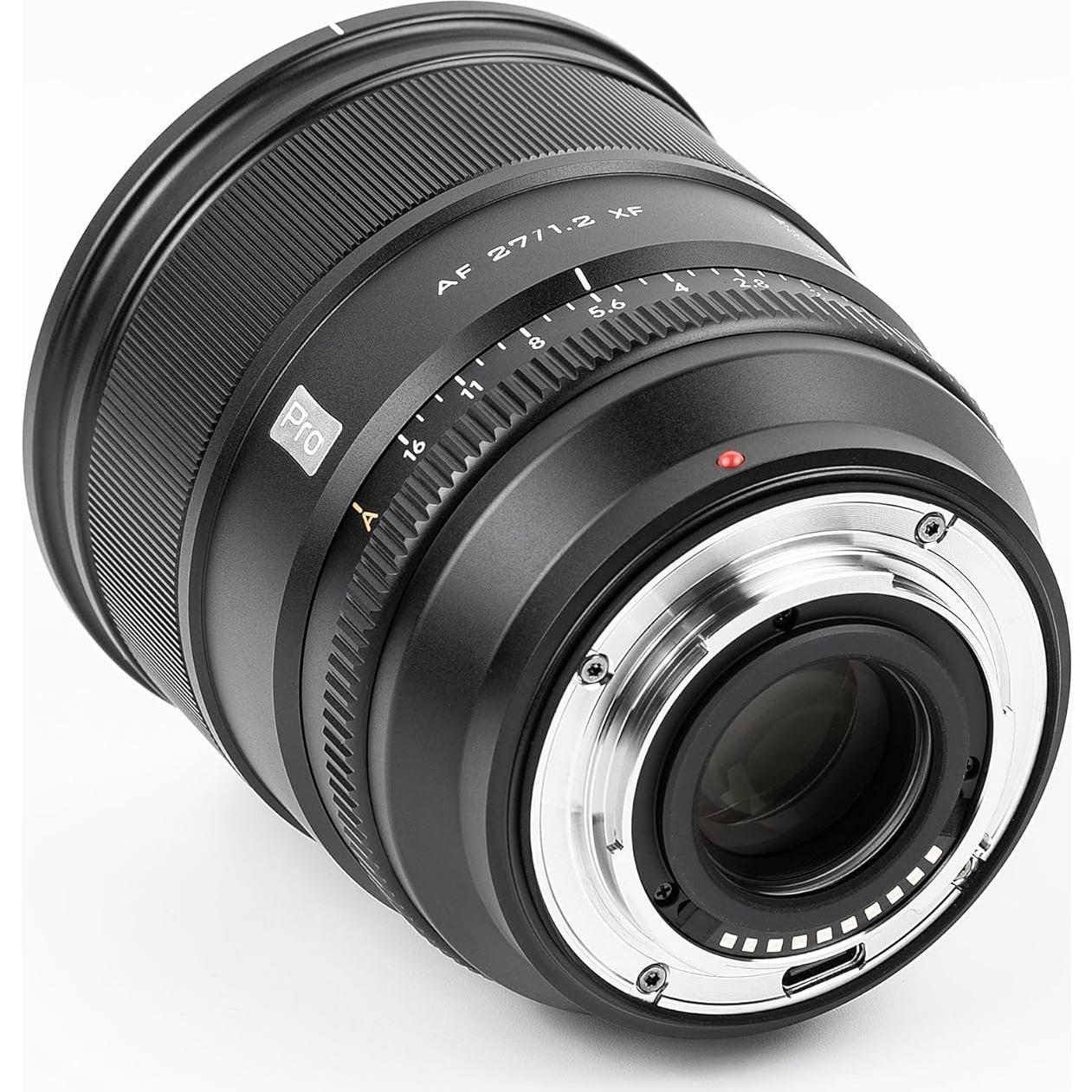 Lente Autofocus VILTROX 27mm F1.2 para Cámaras Fuji X-Mount