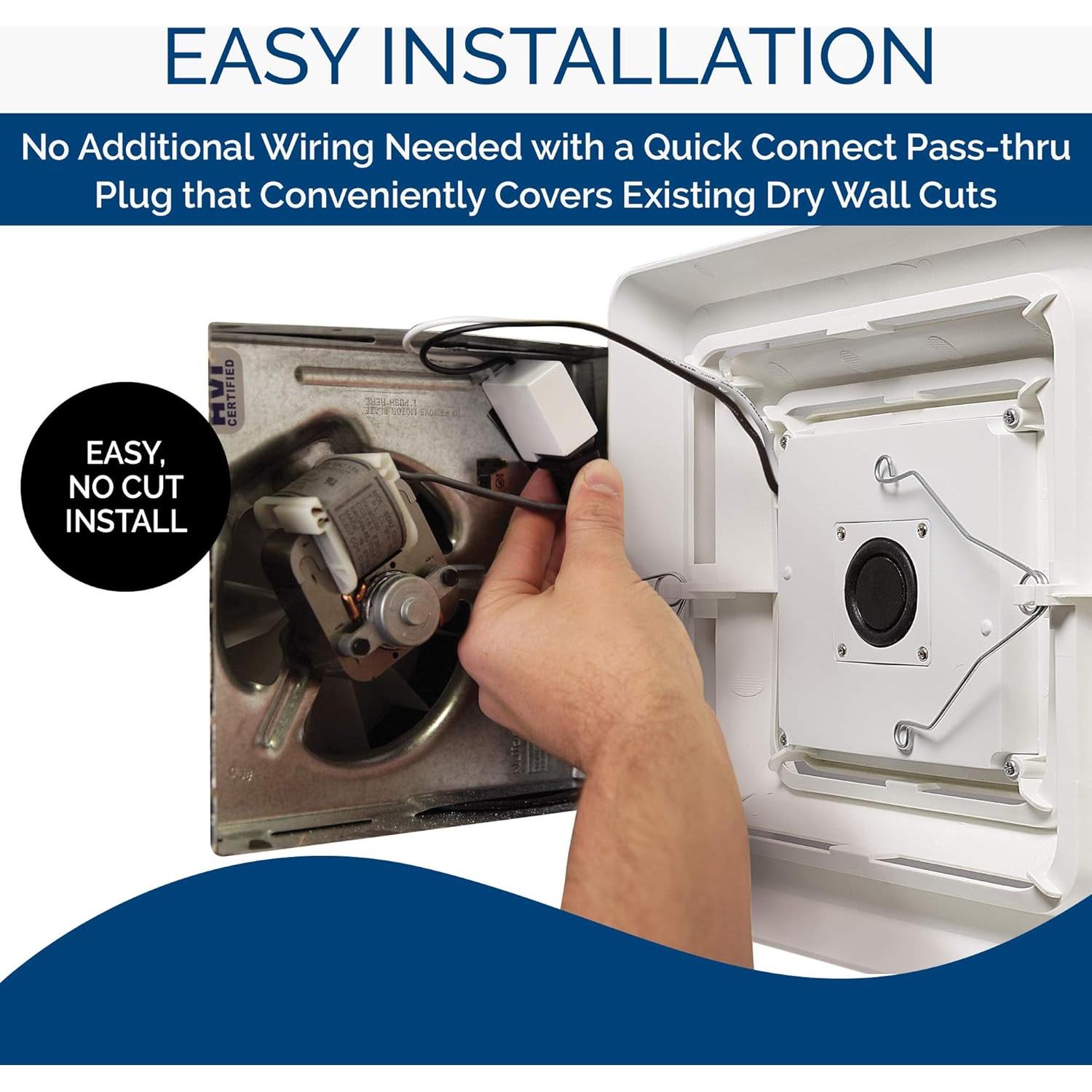 Cubierta de rejilla altavoz Bluetooth Broan FG800SPK LED