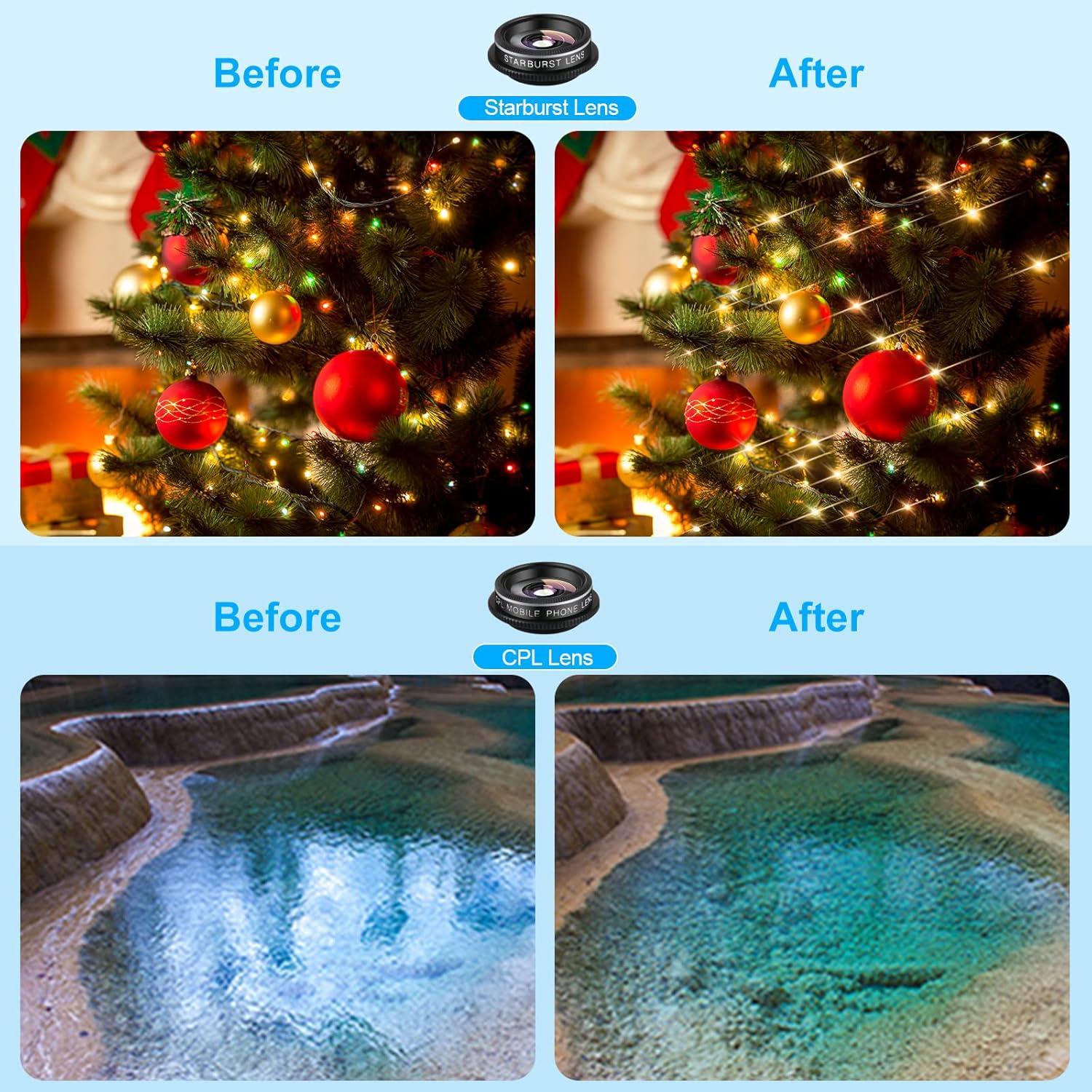 Kit de Lentes para Cámara de Teléfono MOCALACA 11 en 1