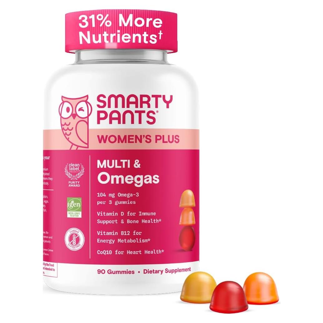 Gomitas Multivitamínicas SmartyPants para Mujeres - 90 Unidades
