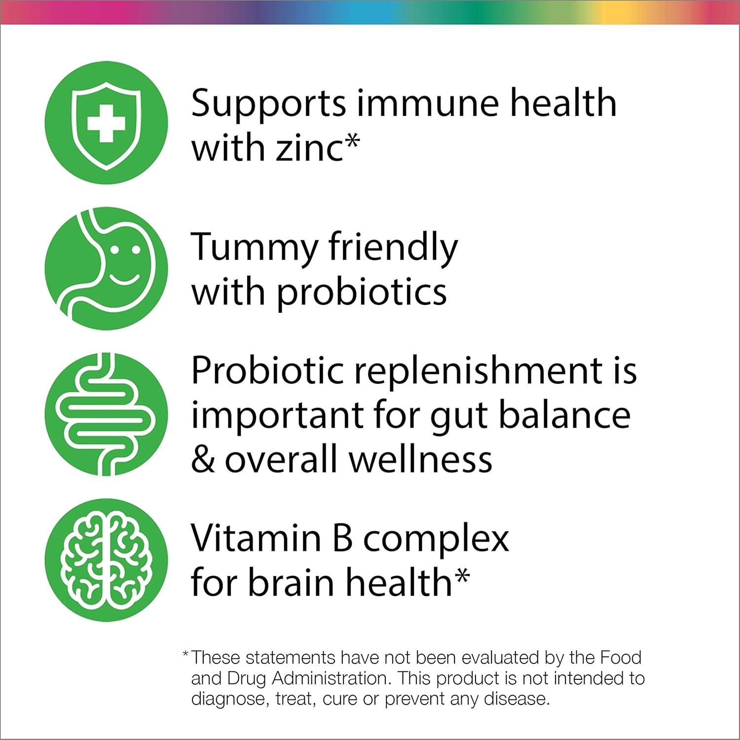 Multivitamina Masticable Rainbow Light Kids One 90 Conteos