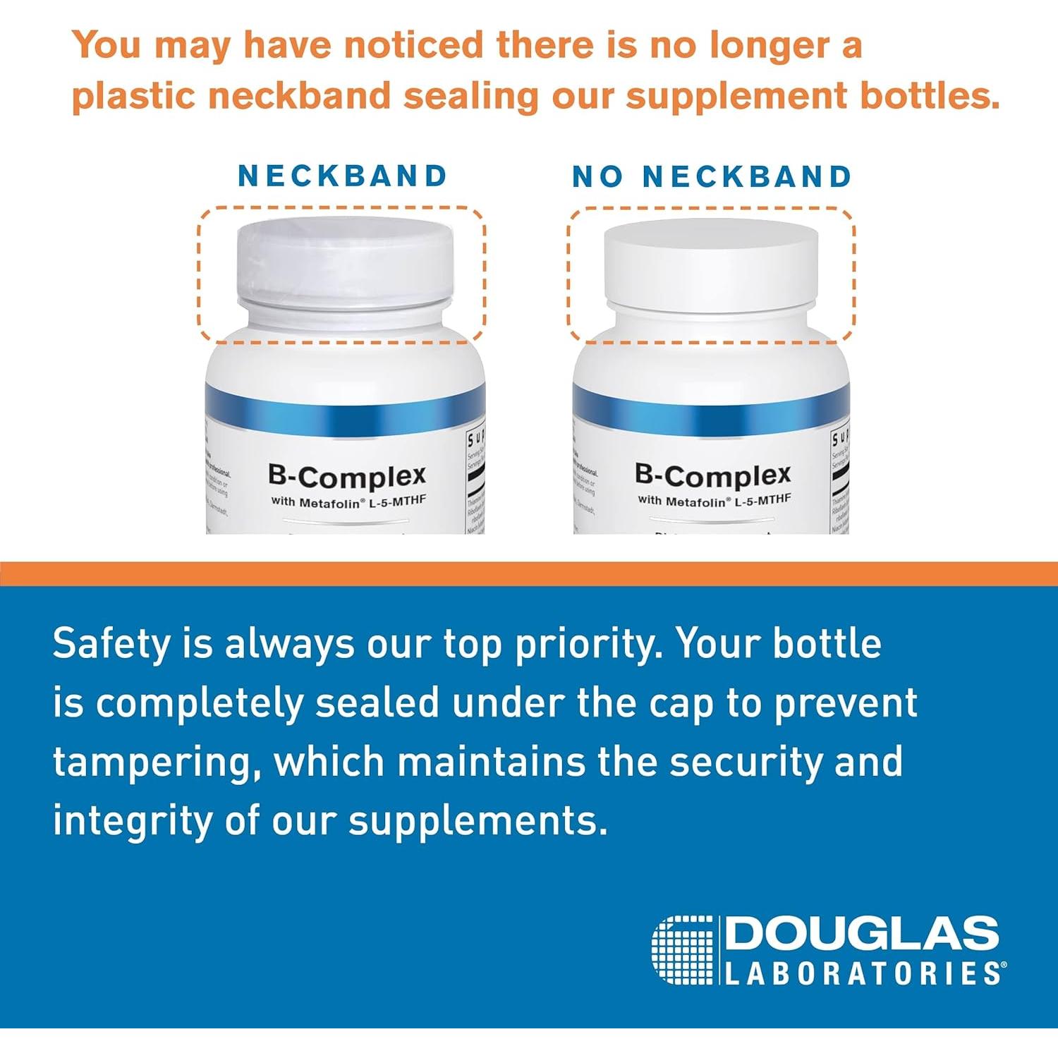 Glicinato de Magnesio Douglas Laboratories - 120 Tabletas - Salud Corazón y Huesos