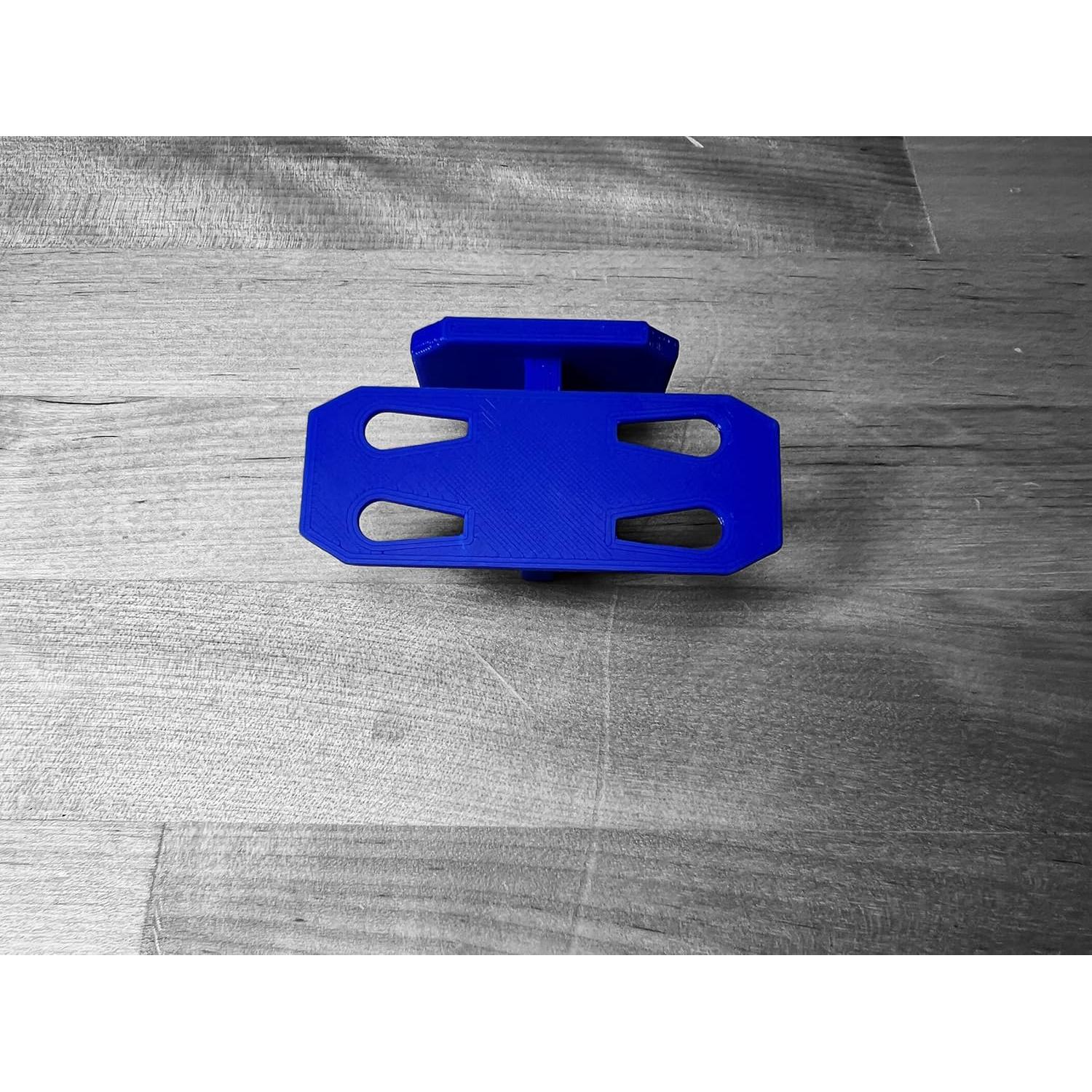 Soportes de Pared para Pistas Hotwheels - 4 Unidades Azul