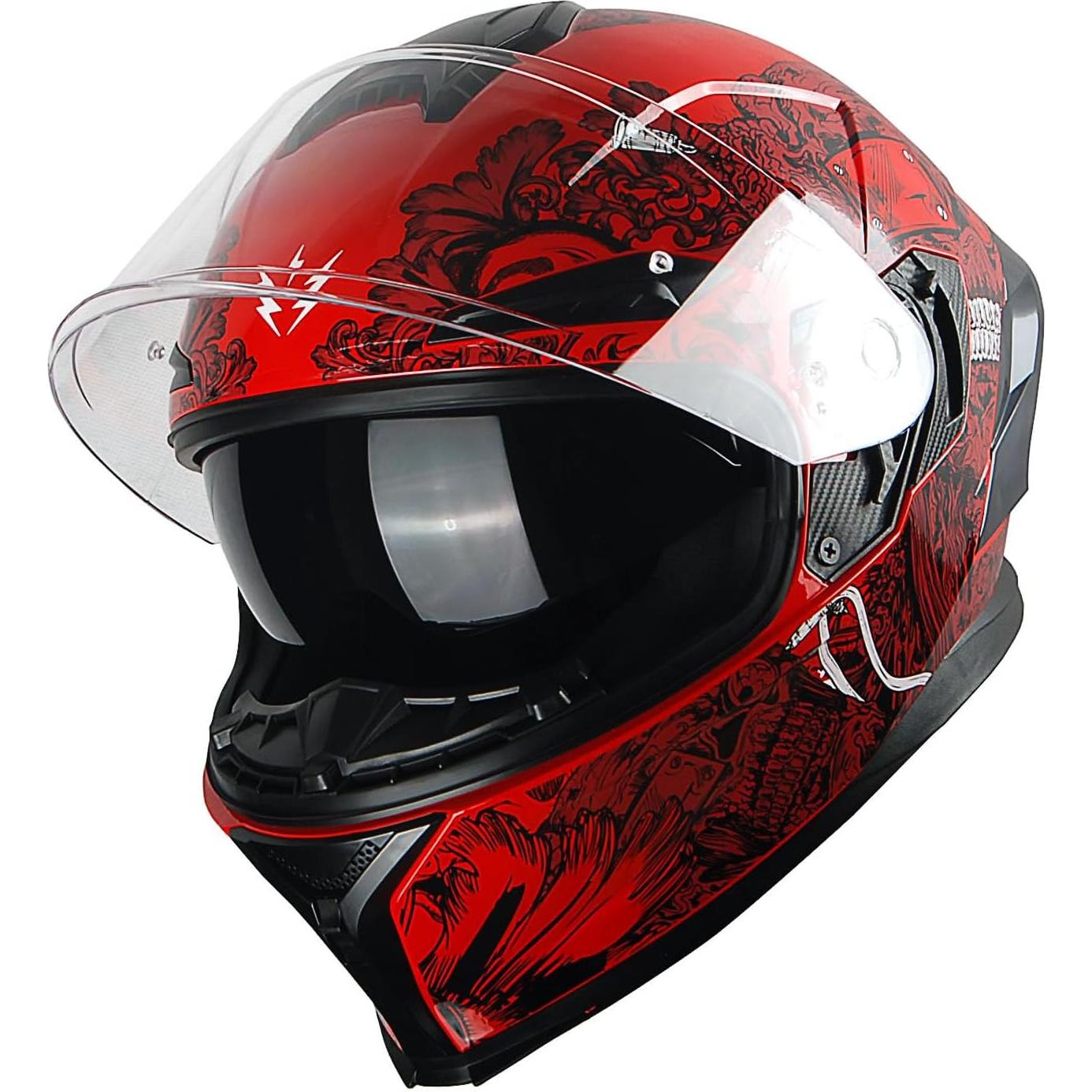 Casco de Moto 1Storm HJAH15 Doble Visor Talla S