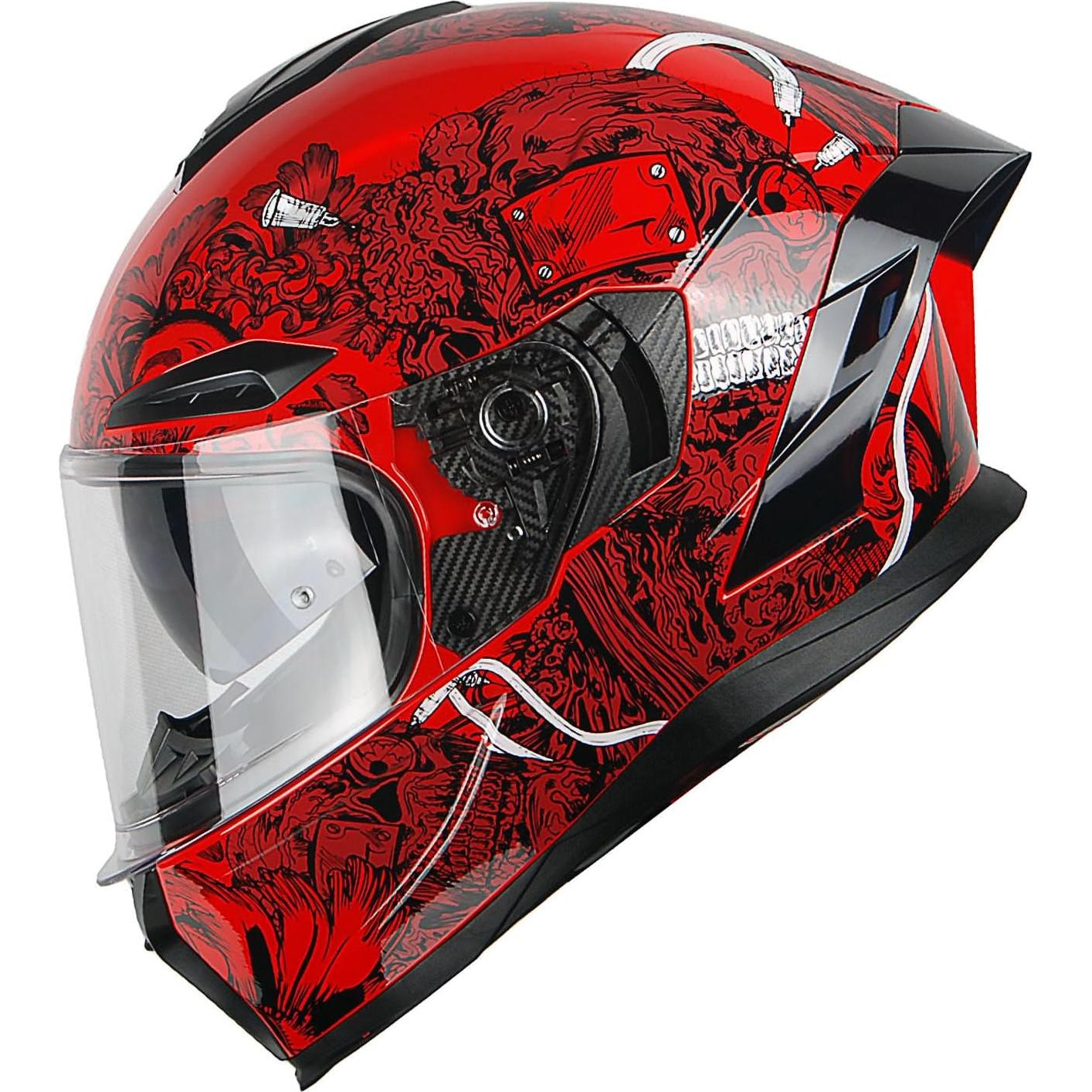 Casco de Moto 1Storm HJAH15 Doble Visor Talla S
