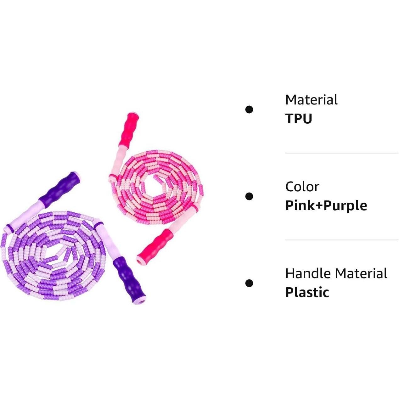 Cuerdas de Saltar ZOCY - Paquete de 2 Ajustables 279.4 cm