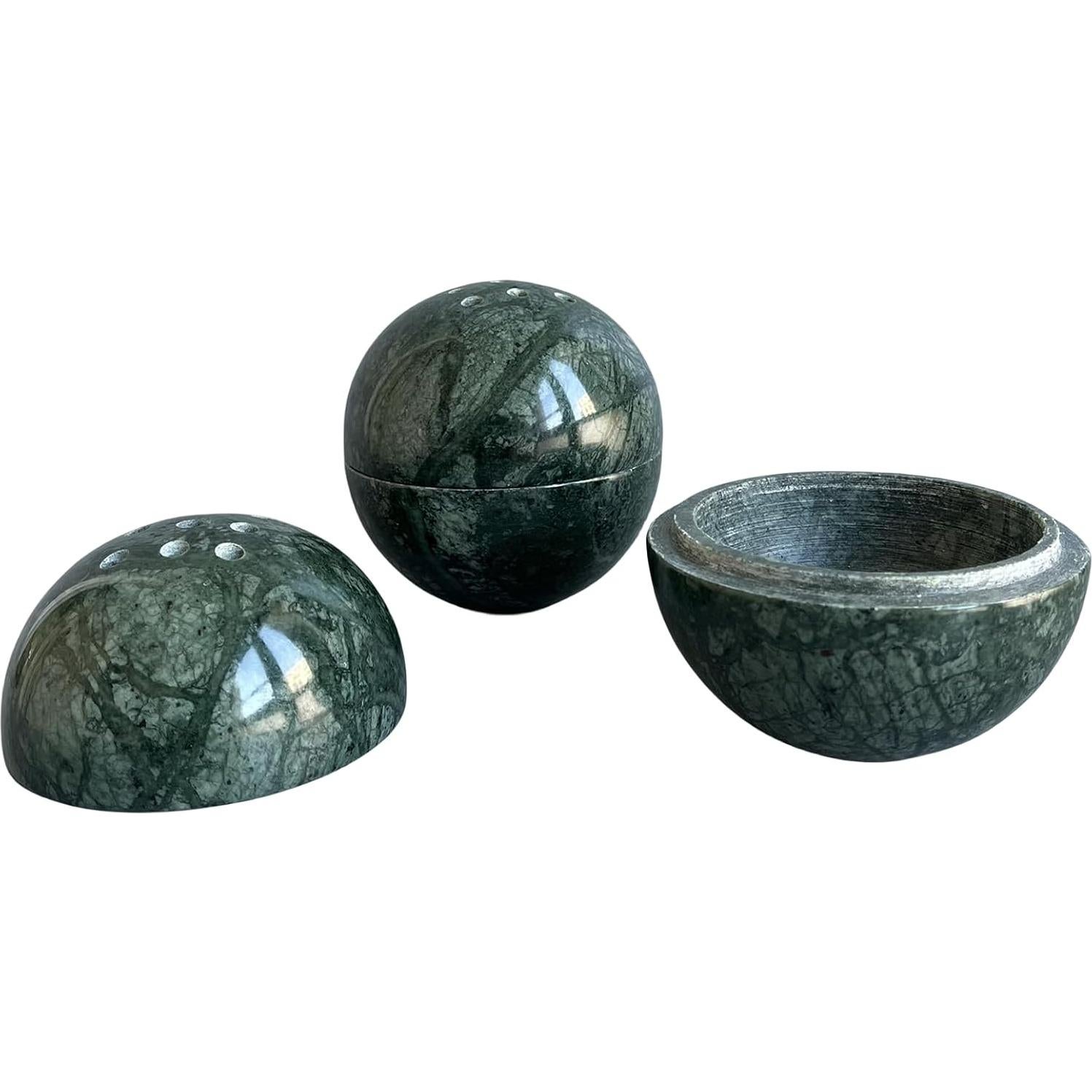 Soporte de Incienso Redondo SAIDKOCC de Mármol Natural 10.4 cm